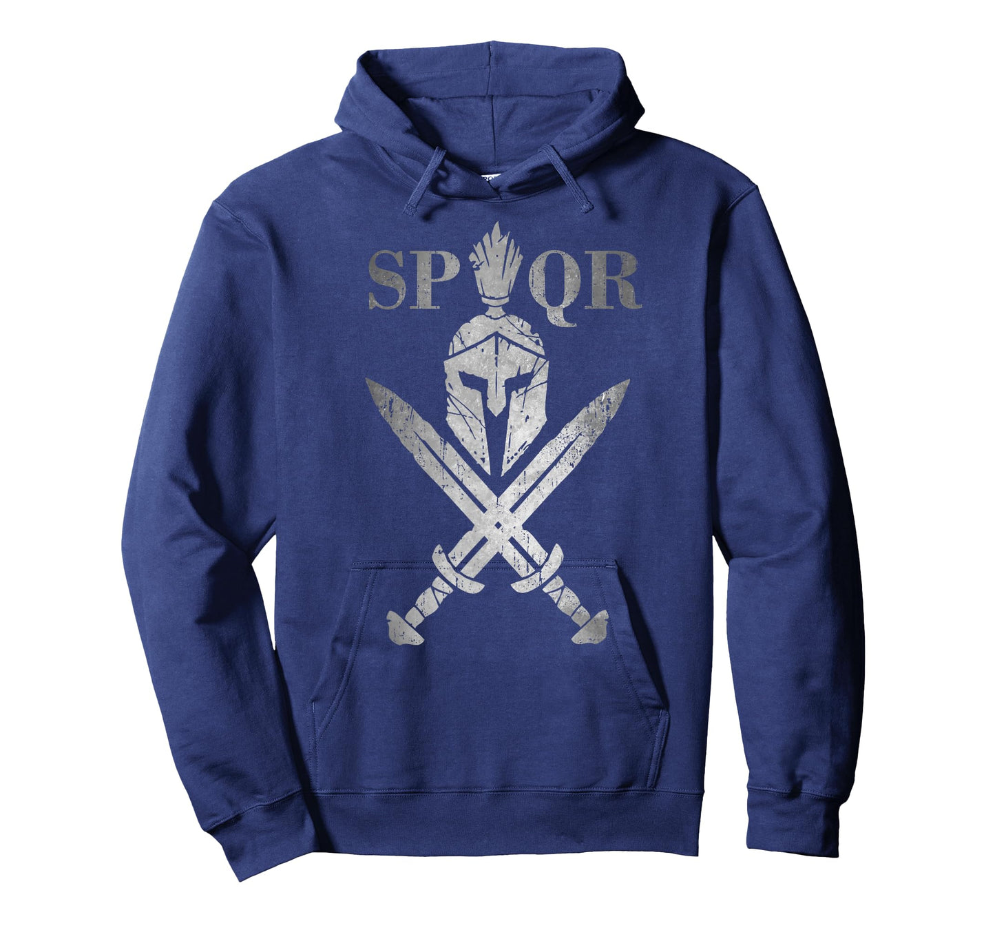 SPQR Roman Legion Soldier Gladiator Warrior Swords Helmet T-Shirt