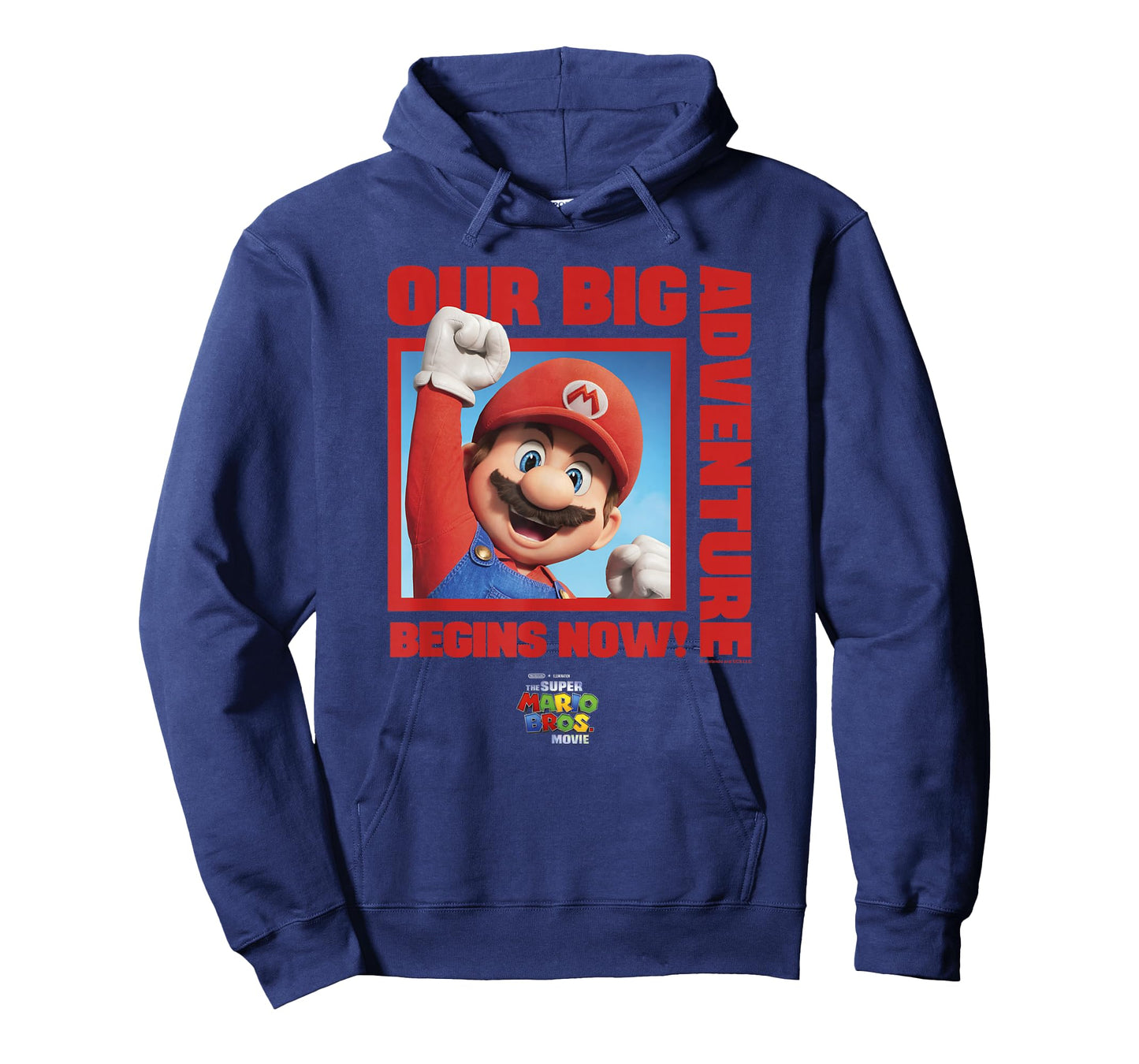 The Super Mario Bros. Movie Our Big Adventure Begins Now! T-Shirt