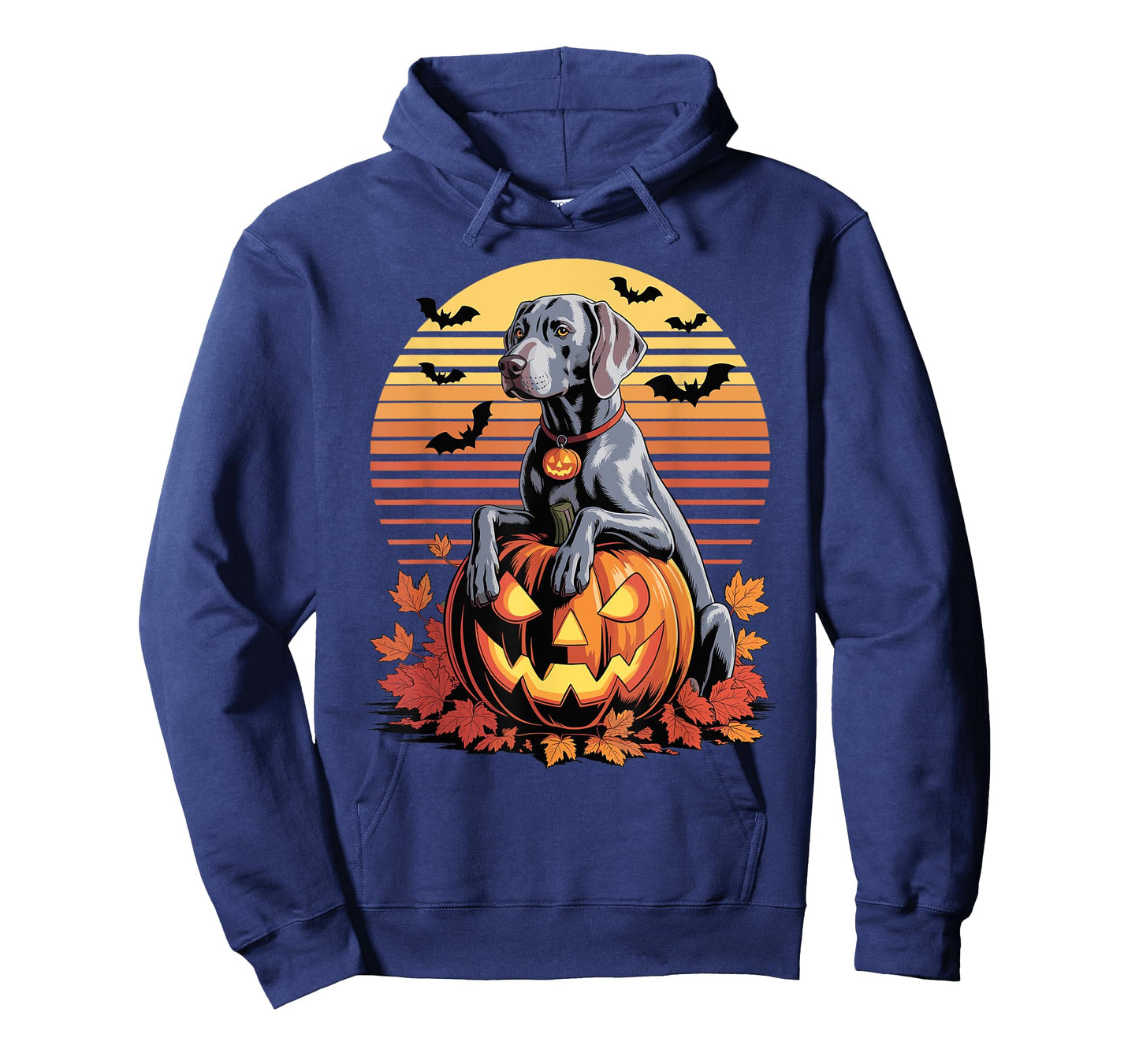 Halloween Retro Weimaraner Weimaraners T-Shirt