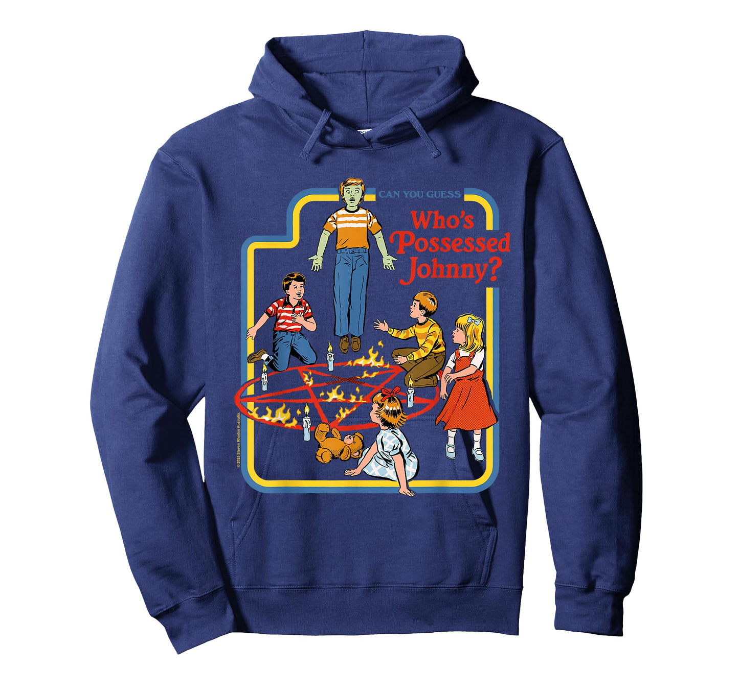 Possessed Johnny Sarcastic Retro Vintage Funny Adult Humor T-Shirt