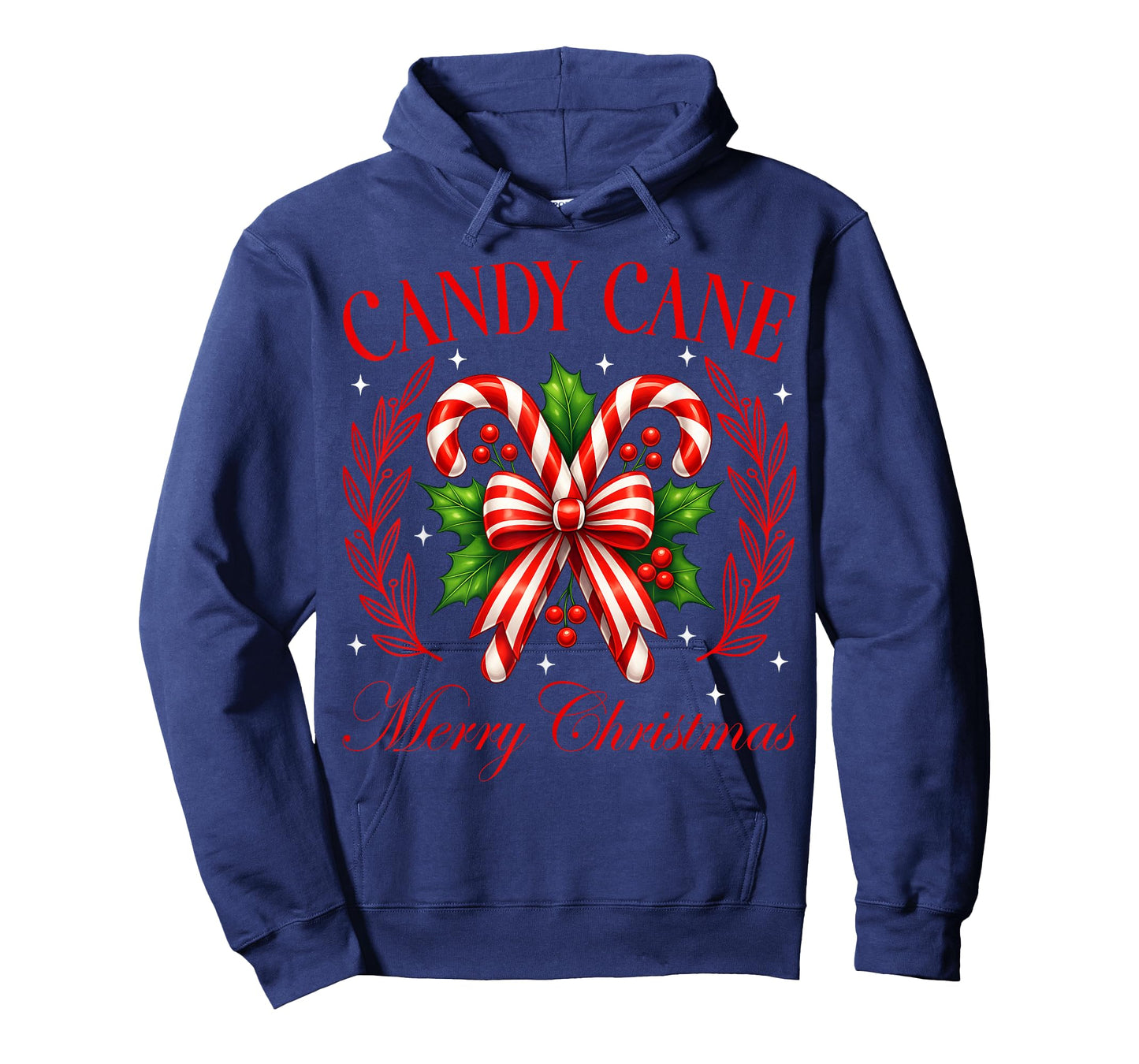 Merry Christmas Candy Cane Xmas Holiday Matching Family T-Shirt