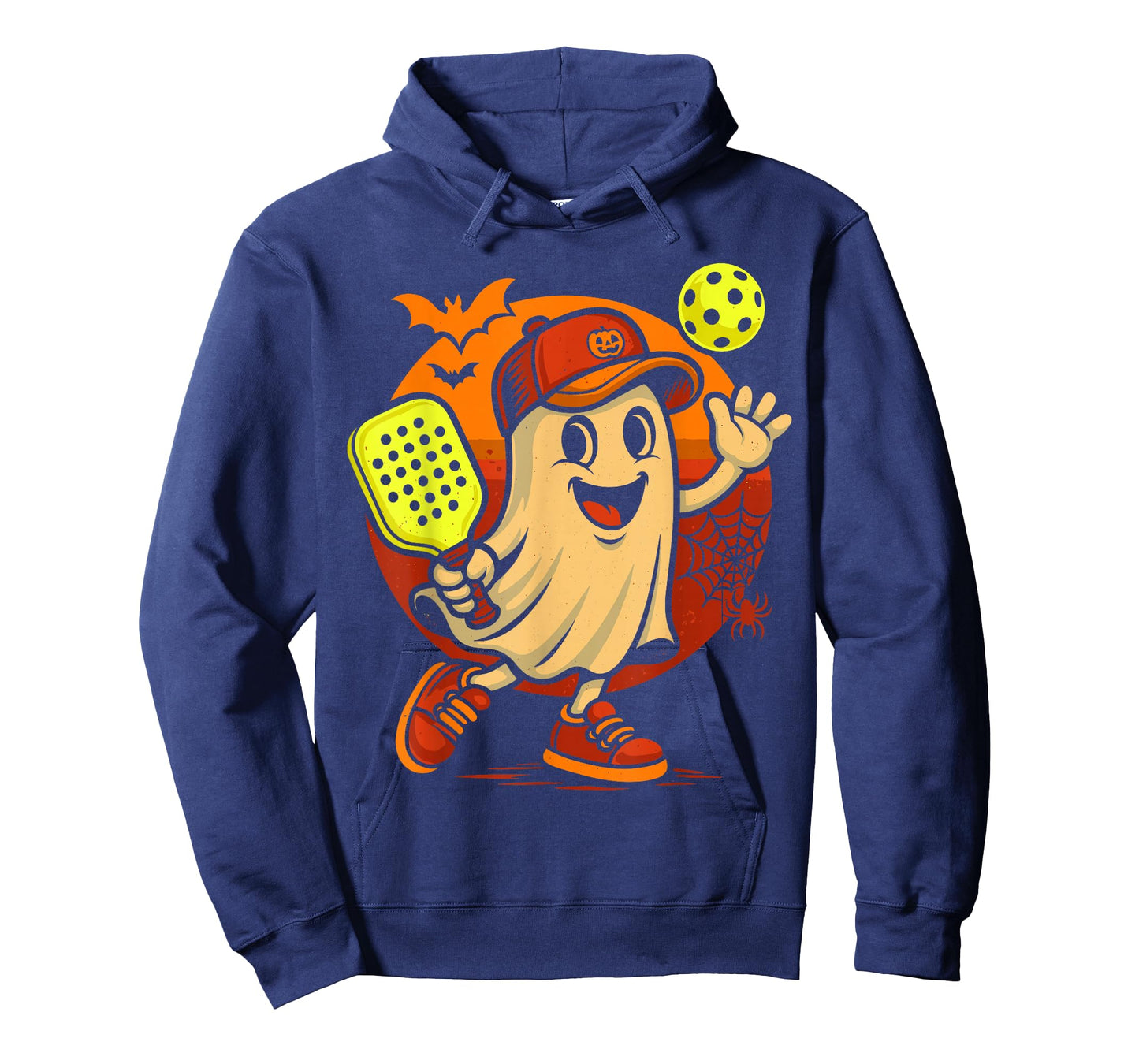 Pickleball Costume Adult Halloween, Kids Pickleball Ghost T-Shirt