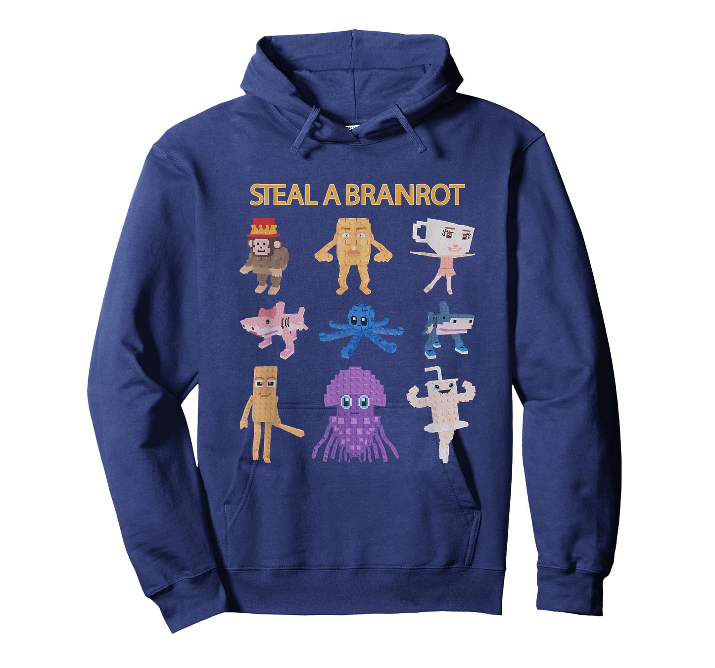 Steal a Brain Rot Funny Gamer Design T-Shirt