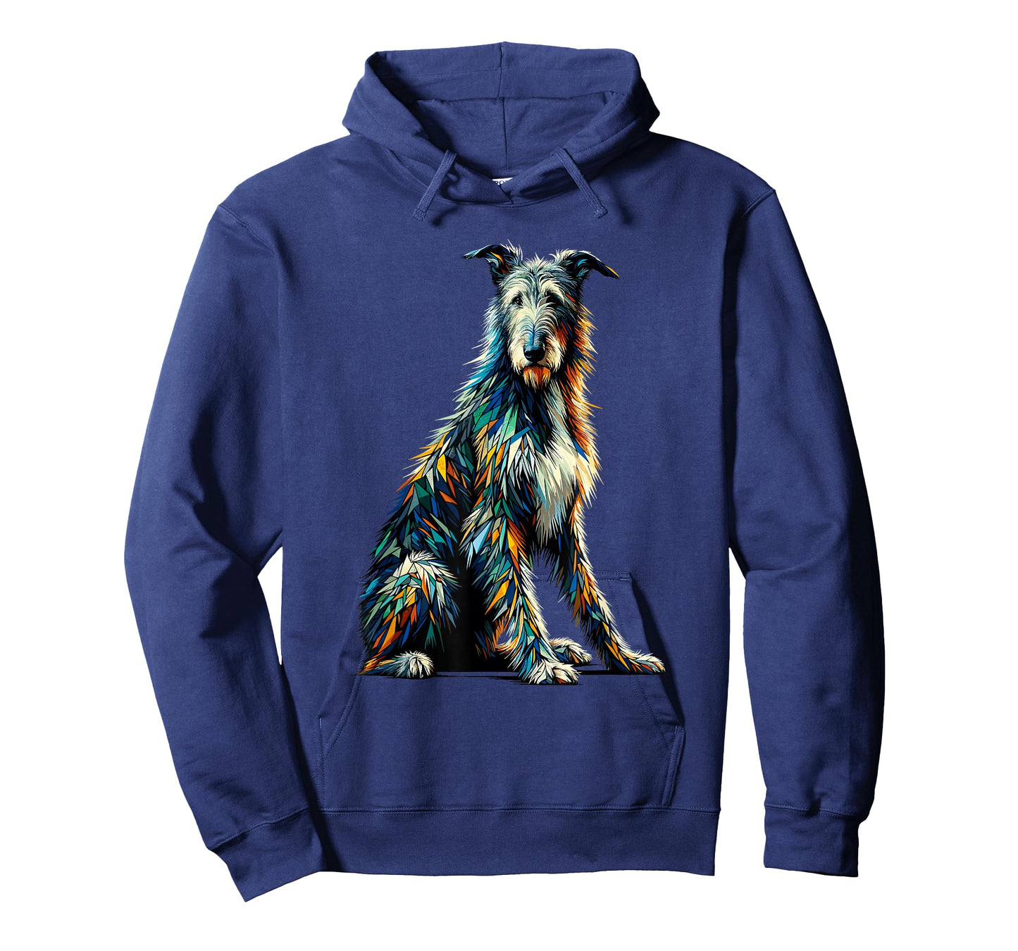 Polygon Art Irish Wolfhound T-Shirt