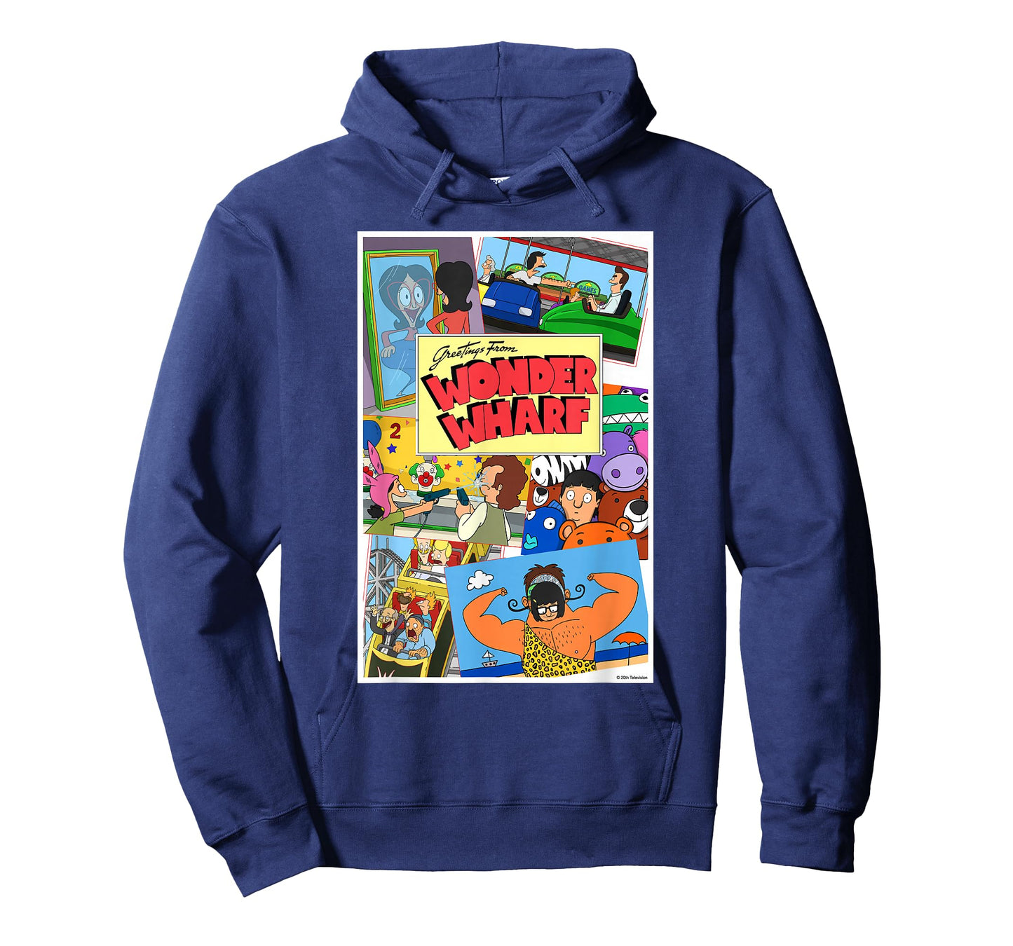 The Bob's Burgers Movie Greetings from Wonder Wharf T-Shirt