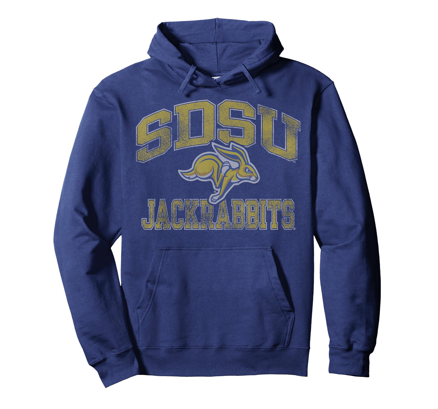 South Dakota State Jackrabbits Vintage Worn Royal Blue T-Shirt