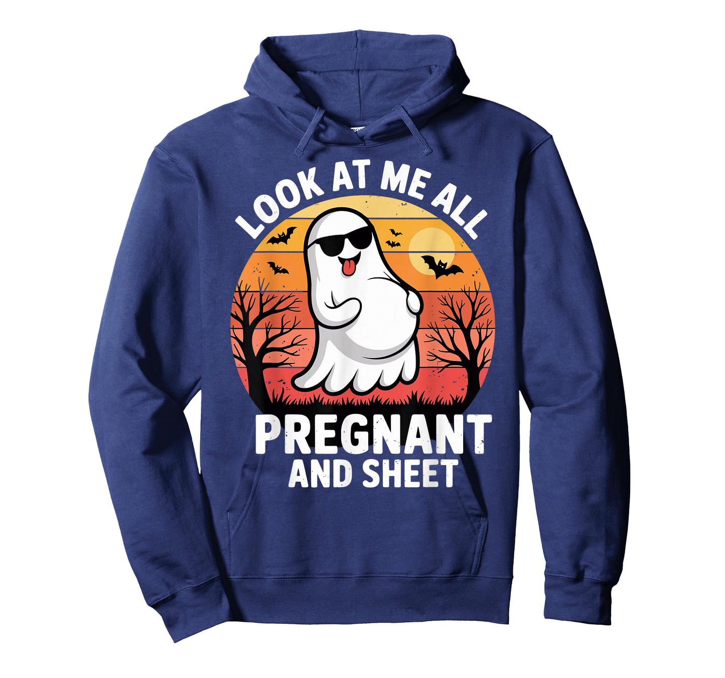 Funny Halloween Pregnant Maternity Ghost T-Shirt