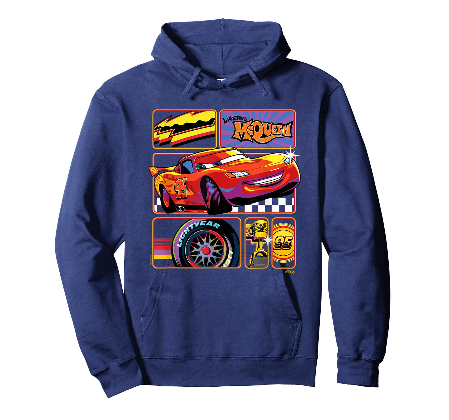 Cars - Lightning McQueen Grid T-Shirt