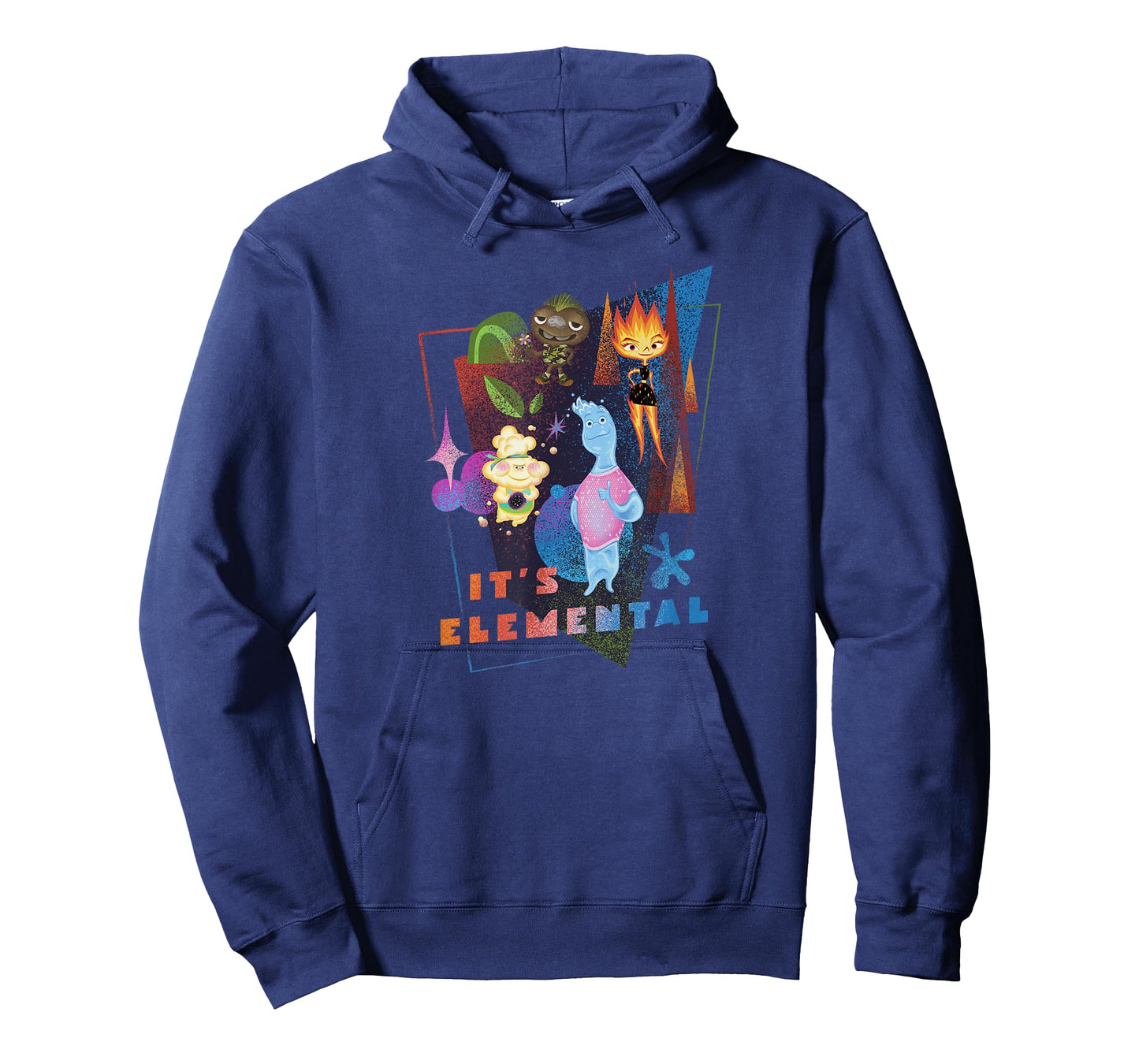 Disney Pixar Elemental It's Elemental 4 Elements Group Shot T-Shirt
