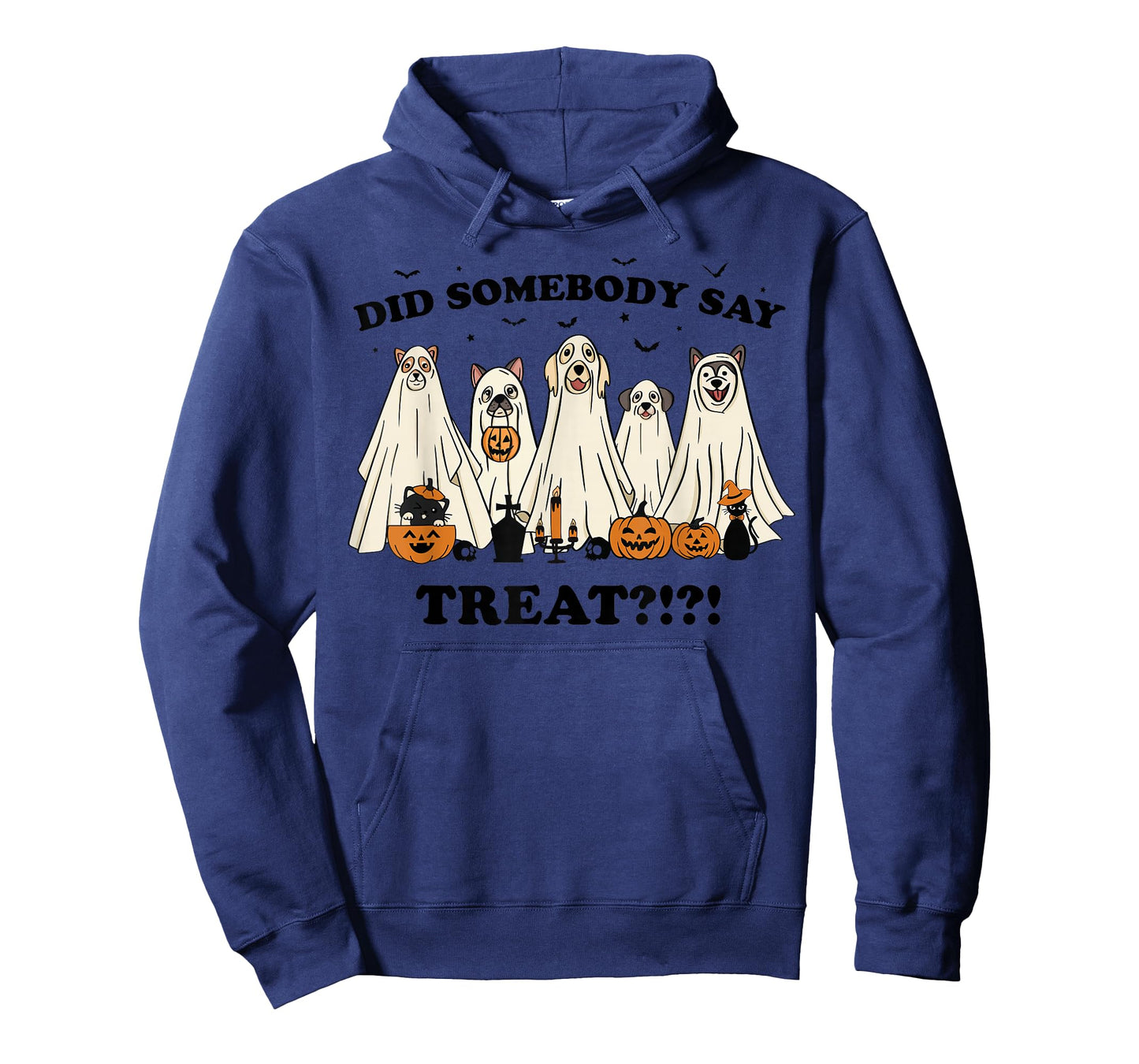 Did Somebody Say Treat Ghost Dogs Lovers Halloween Costume T-Shirt