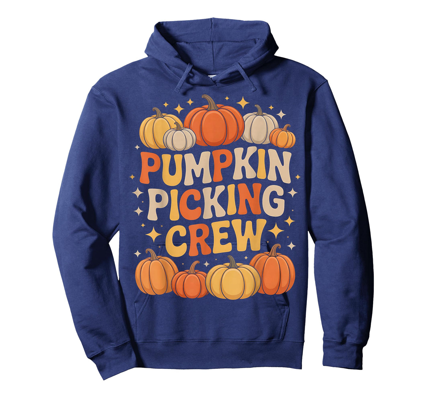 Groovy Pumpkin Picking Crew Matching Family Tee Autumn T-Shirt