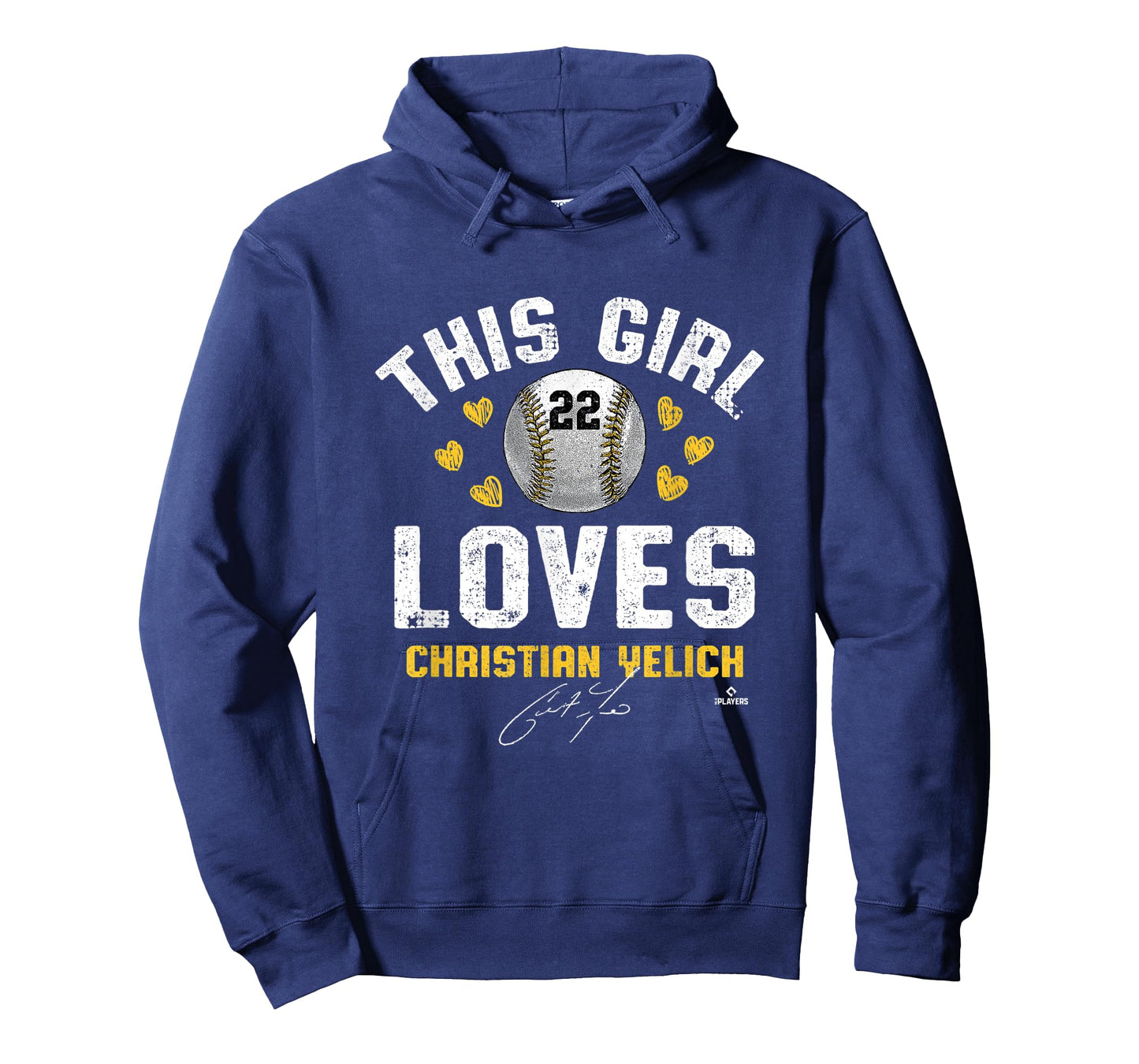 This Girl Loves Christian Yelich Milwaukee MLBPA T-Shirt