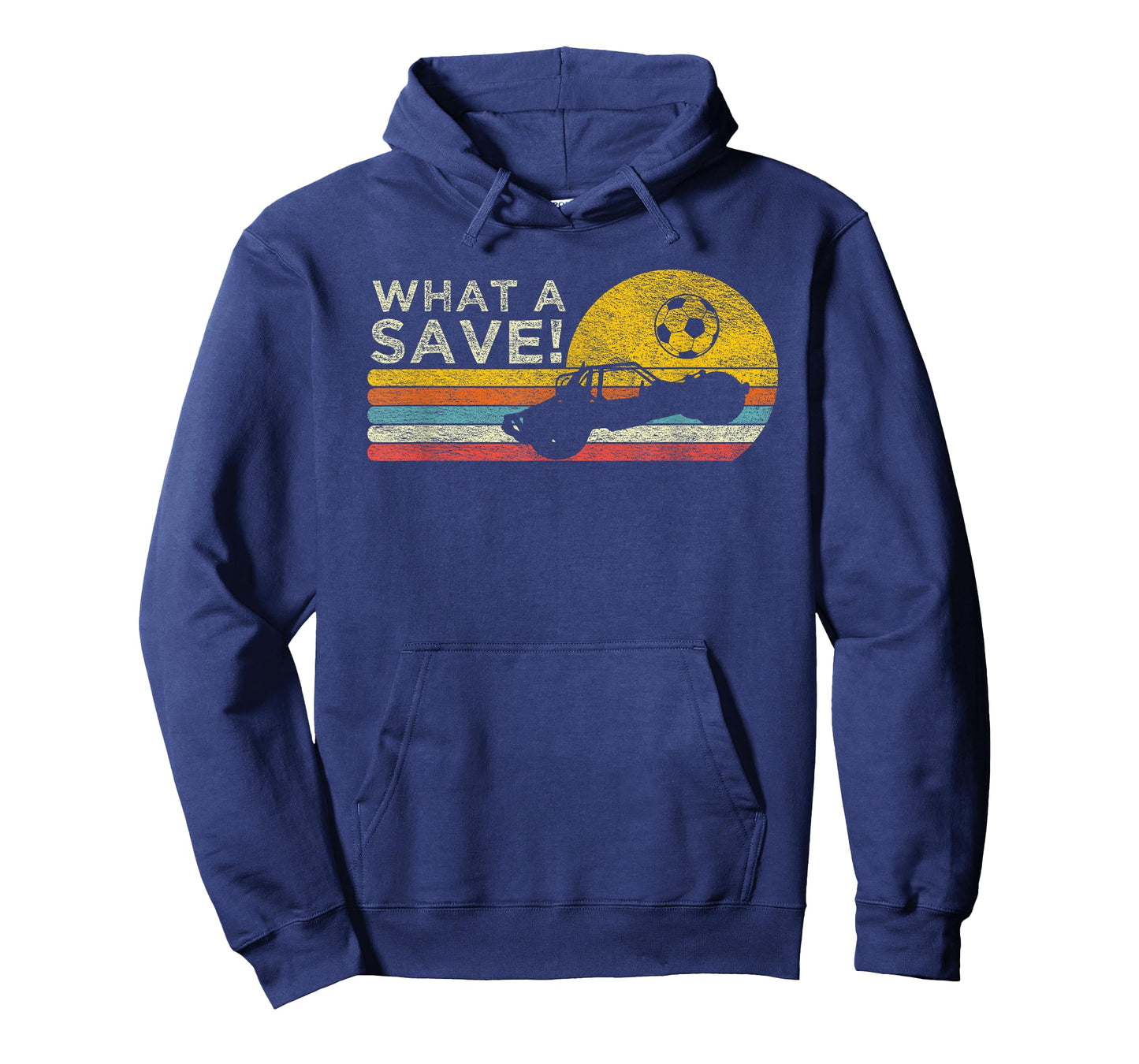 What a save Vintage Retro Rocket Soccer Car League T-Shirt