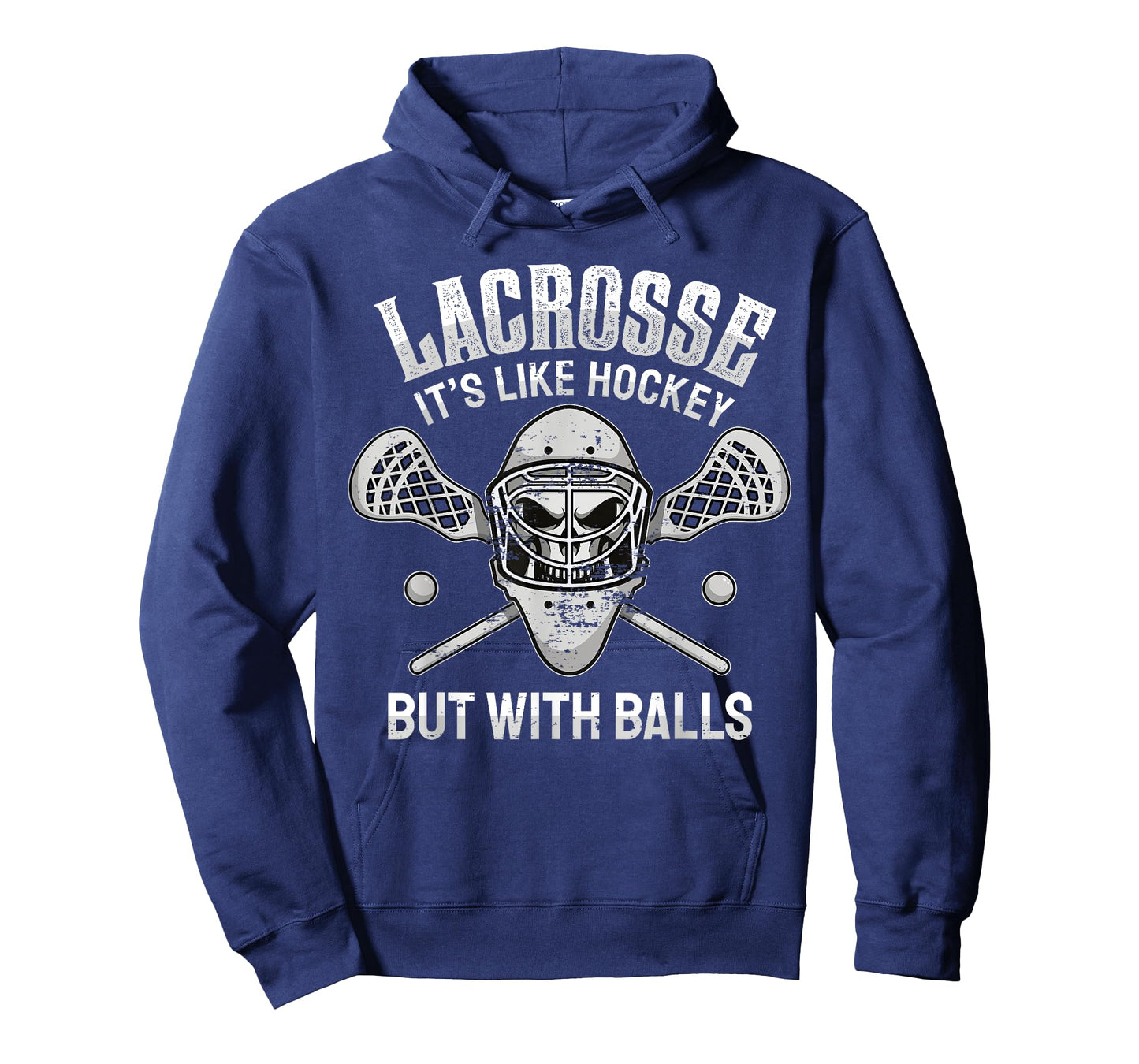 Funny Lacrosse Saying Player Team Trainer Lacrosse Ball T-Shirt