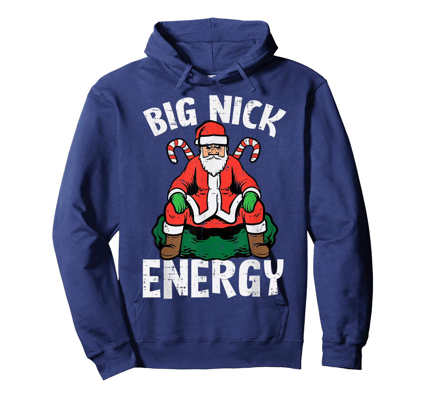 Big Energy Santa Funny Xmas PJs Christmas Party Adult Men T-Shirt