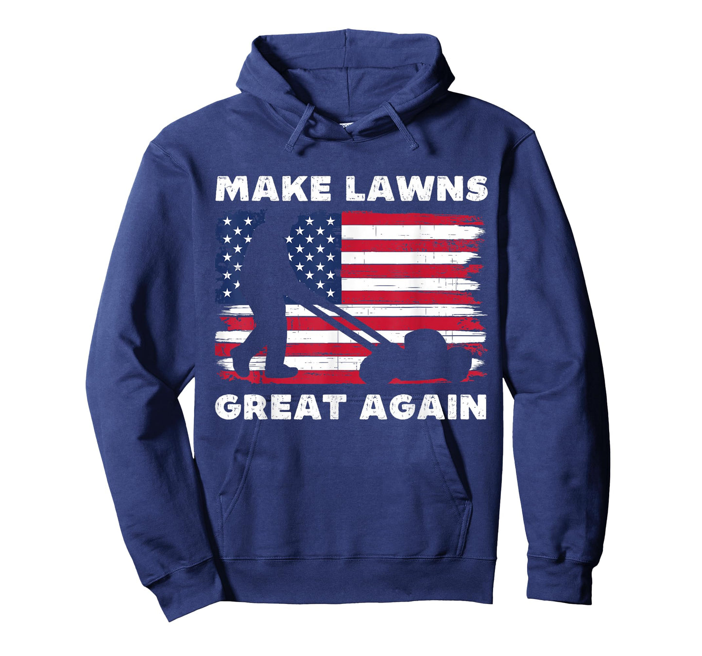 Make Lawns Great Again Funny Lawn Mower Dad Gardener T-Shirt
