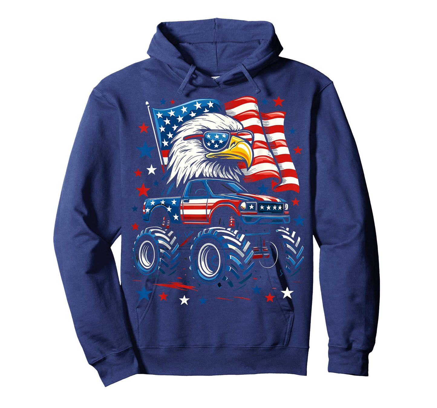 Patriotic American Flag Eagle USA T-Shirt