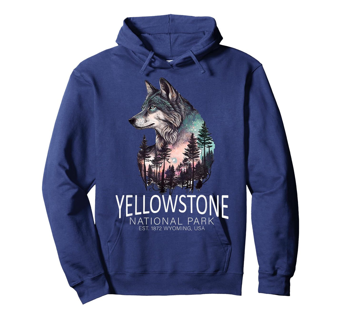Timber Wolf Yellowstone National Park T-Shirt