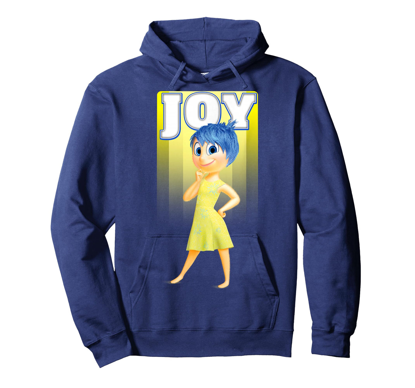 Disney Pixar Inside Out Joy Sunny Retro Portrait Logo T-Shirt