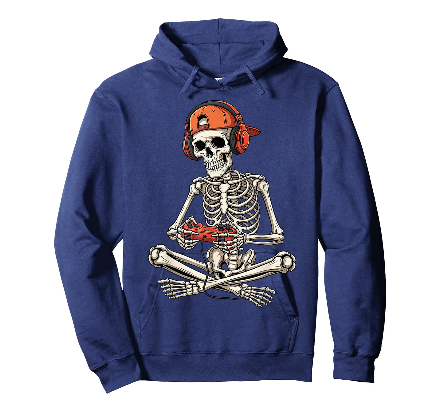 Halloween Skeleton Gamer Funny Video Gaming Boys Kids Men T-Shirt