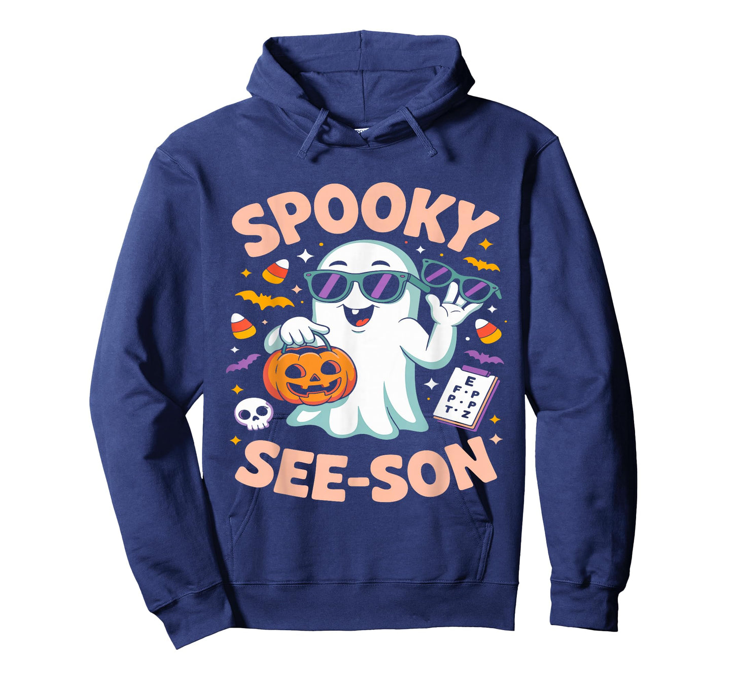 Spooky See Son Optometry Funny Ghost Halloween Costume T-Shirt
