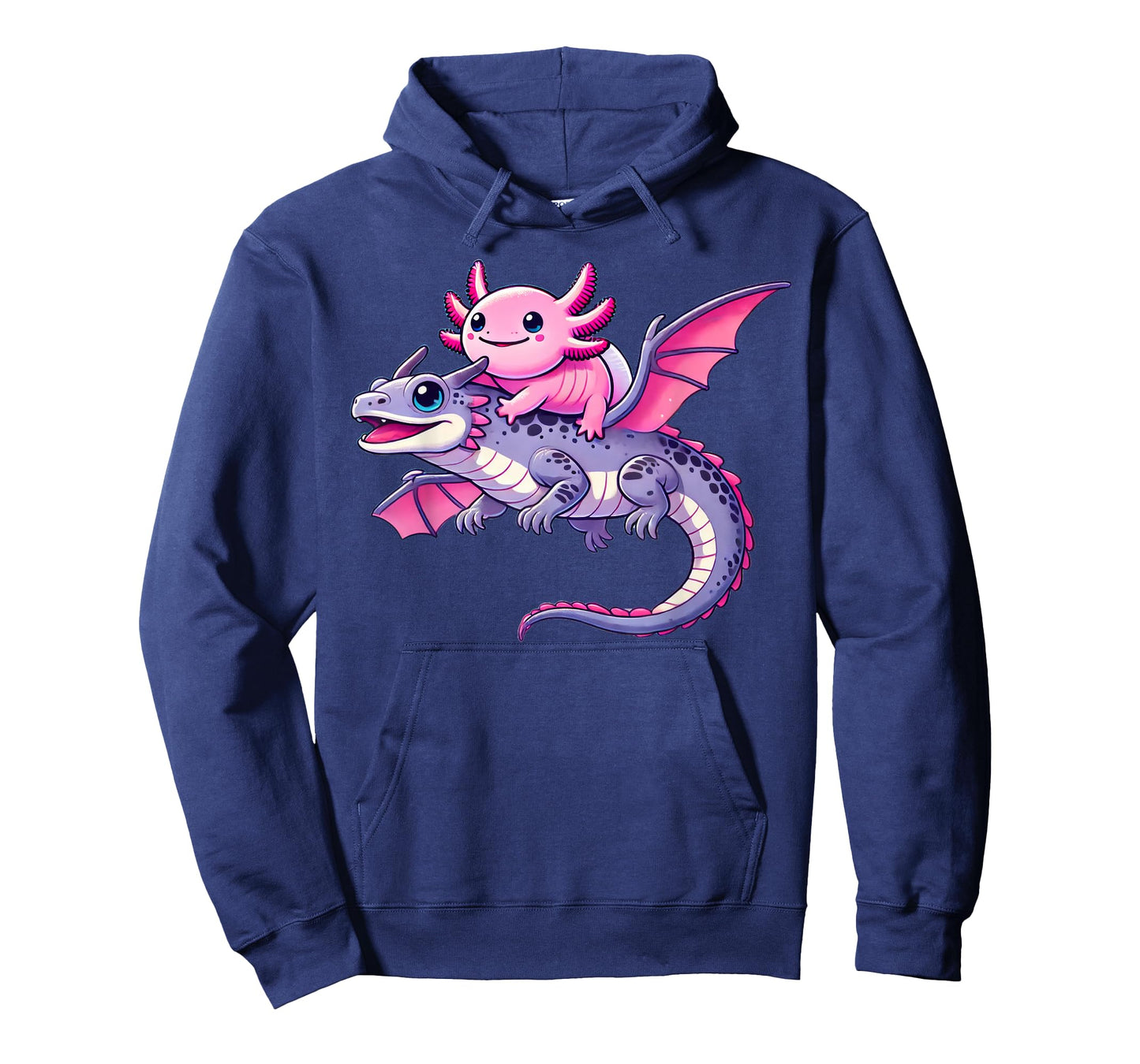 Anime Kawaii Axolotl Dragon T-Shirt