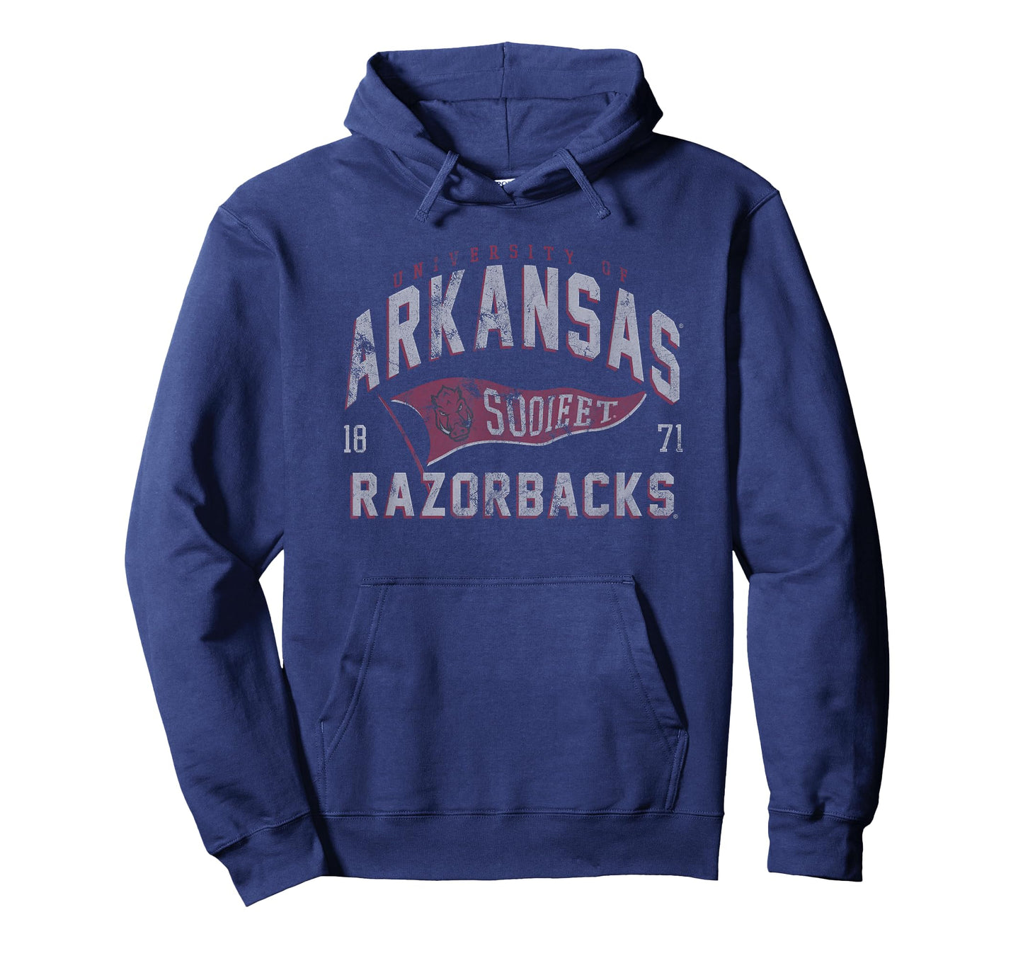 University of Arkansas Razorbacks Distressed Spirit Flag T-Shirt