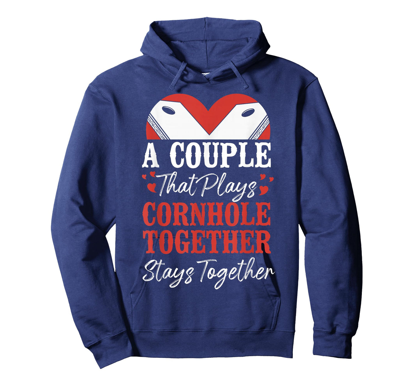 Cornhole Team Bean Bag Player Champ Couple Girlfriend T-Shirt
