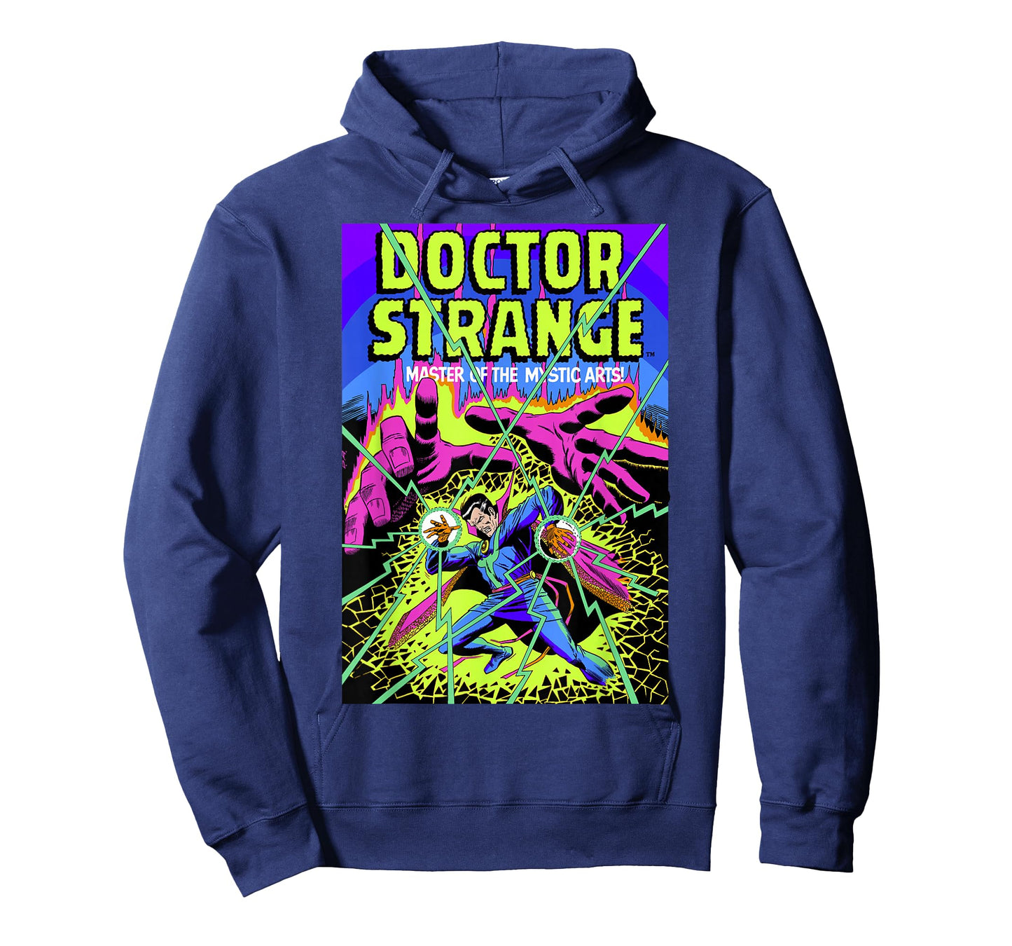 Marvel Doctor Strange Mystic Arts Neon Graphic T-Shirt T-Shirt