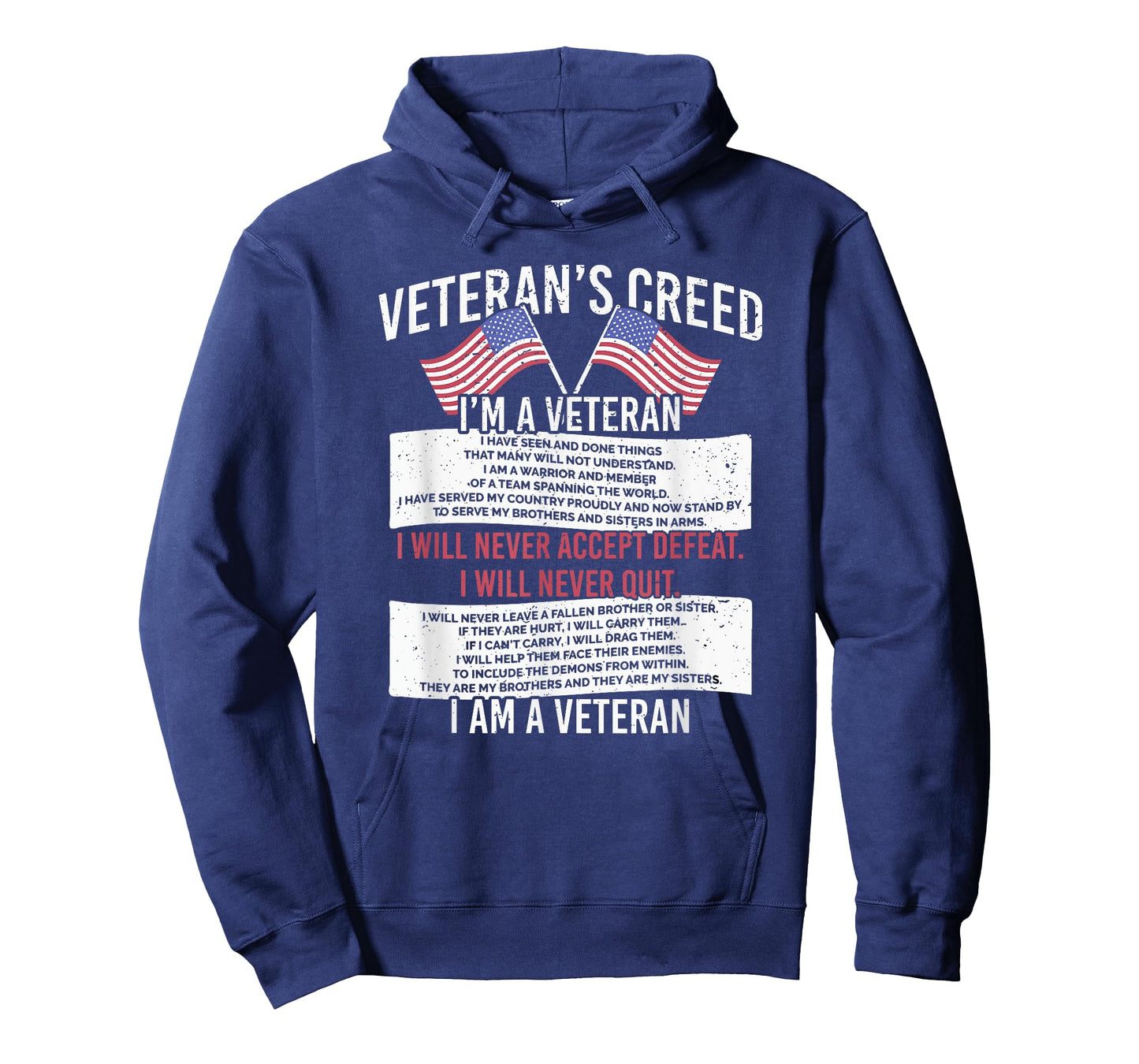 Veteran's creed patriot Grandpa Chirstian Vietnam War T-Shirt