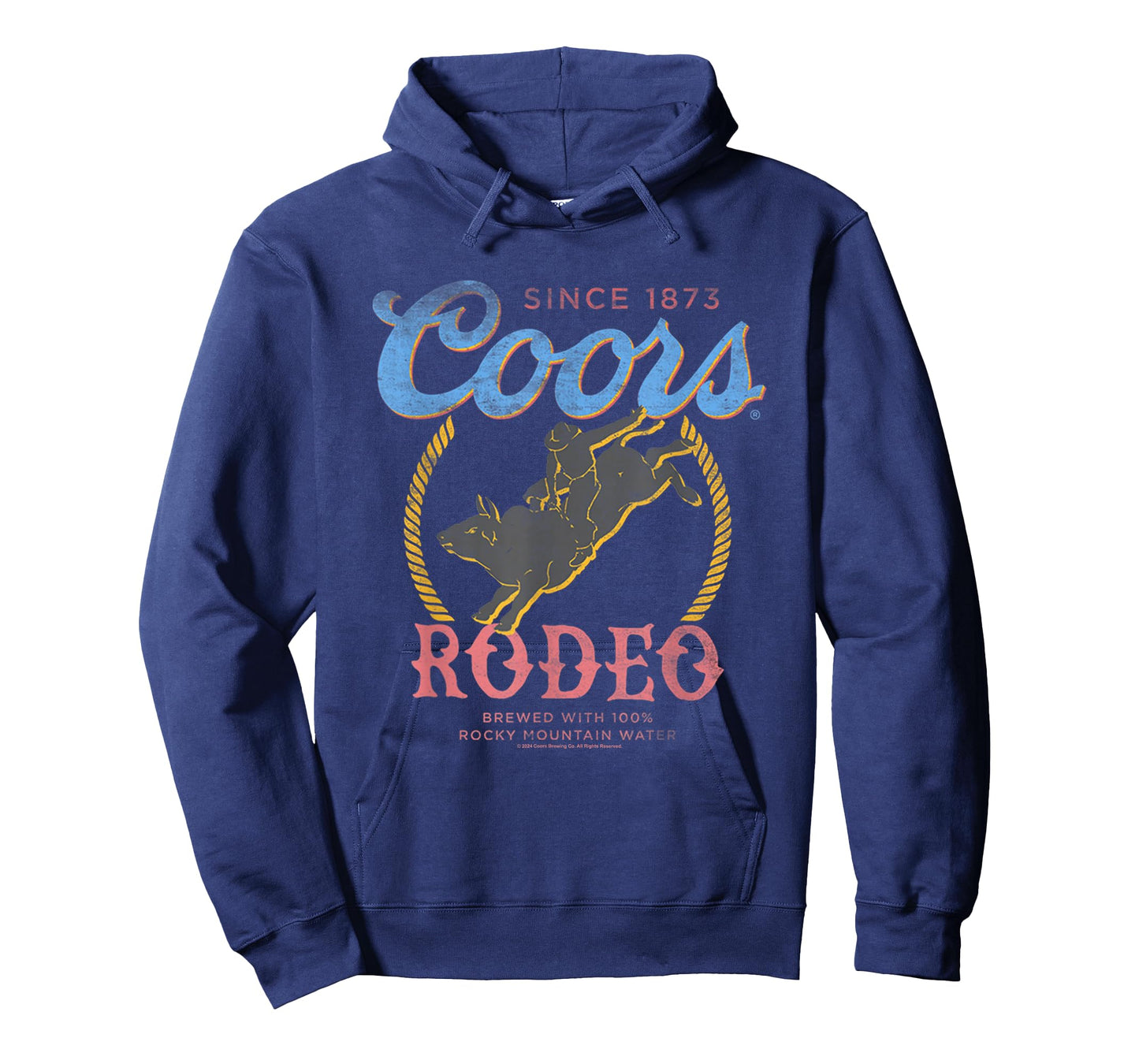 Coors Rodeo Since 1873 100% Rocky Mountain Water Vintage T-Shirt