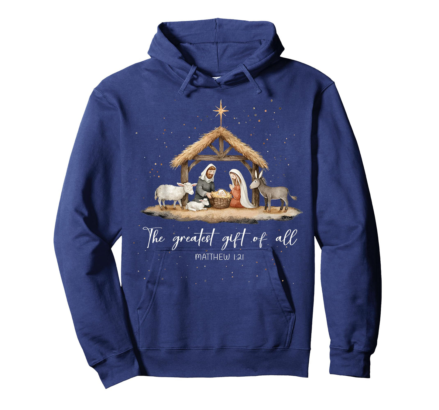 The Greatest Gift for All Christmas Nativity Jesus Christian T-Shirt