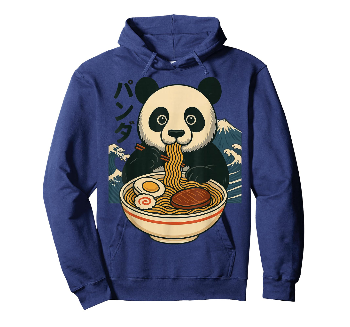 Anime Panda Eating Ramen Japanese Japan T-Shirt