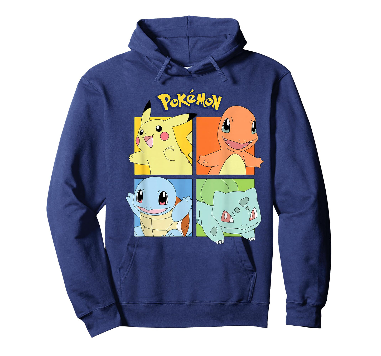 Pokémon - Pikachu Charmander Squirtle Bulbasaur Kanto Region T-Shirt