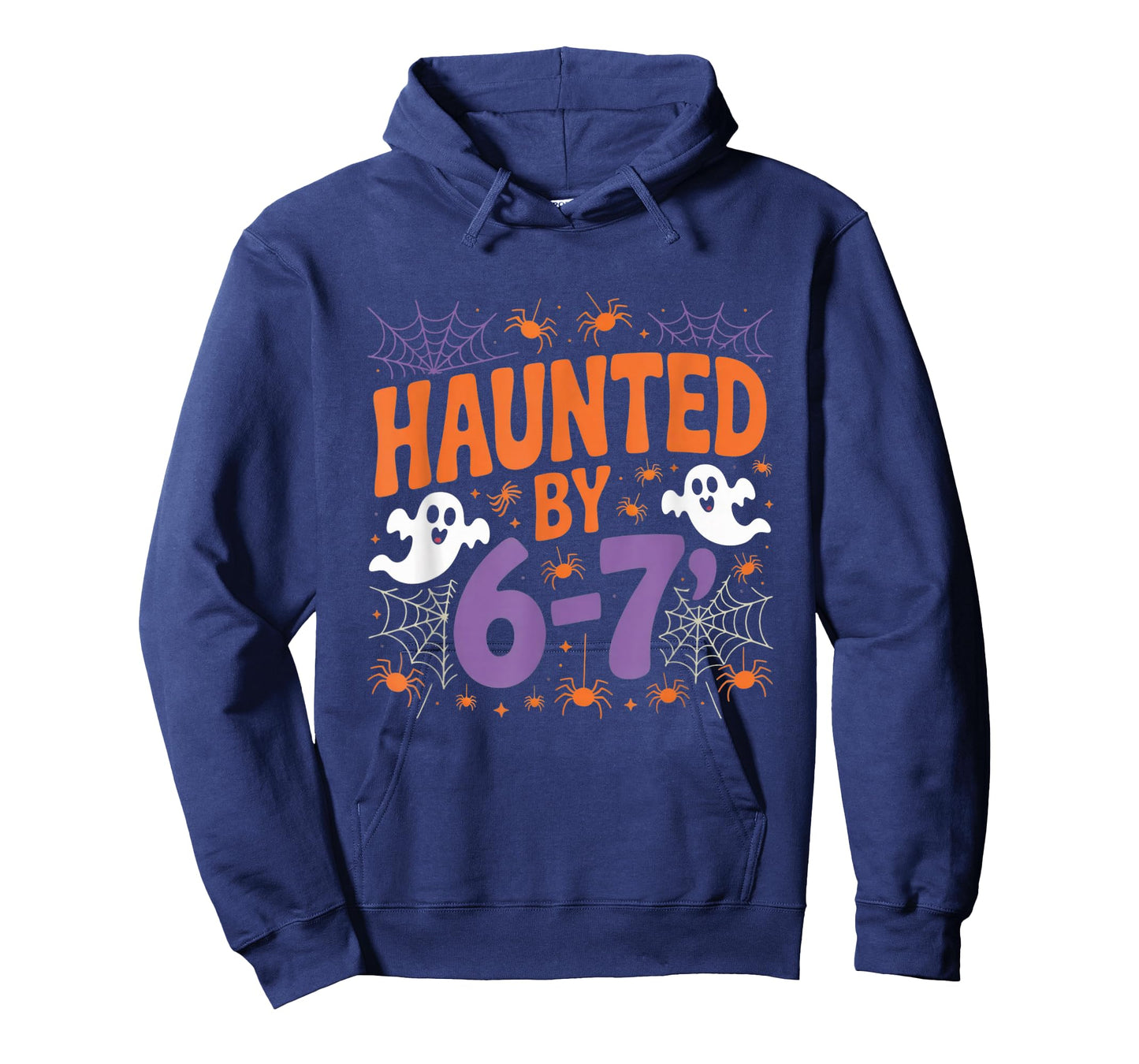 Haunted by 6 7 Retro Scary Paranormal Creepy Style T-Shirt