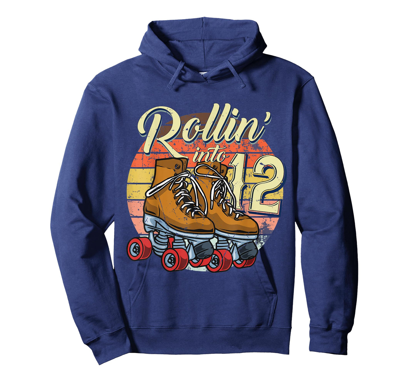 12th Bday Outfit 12 Year Old Girl Rolling Into 12 Birthday T-Shirt