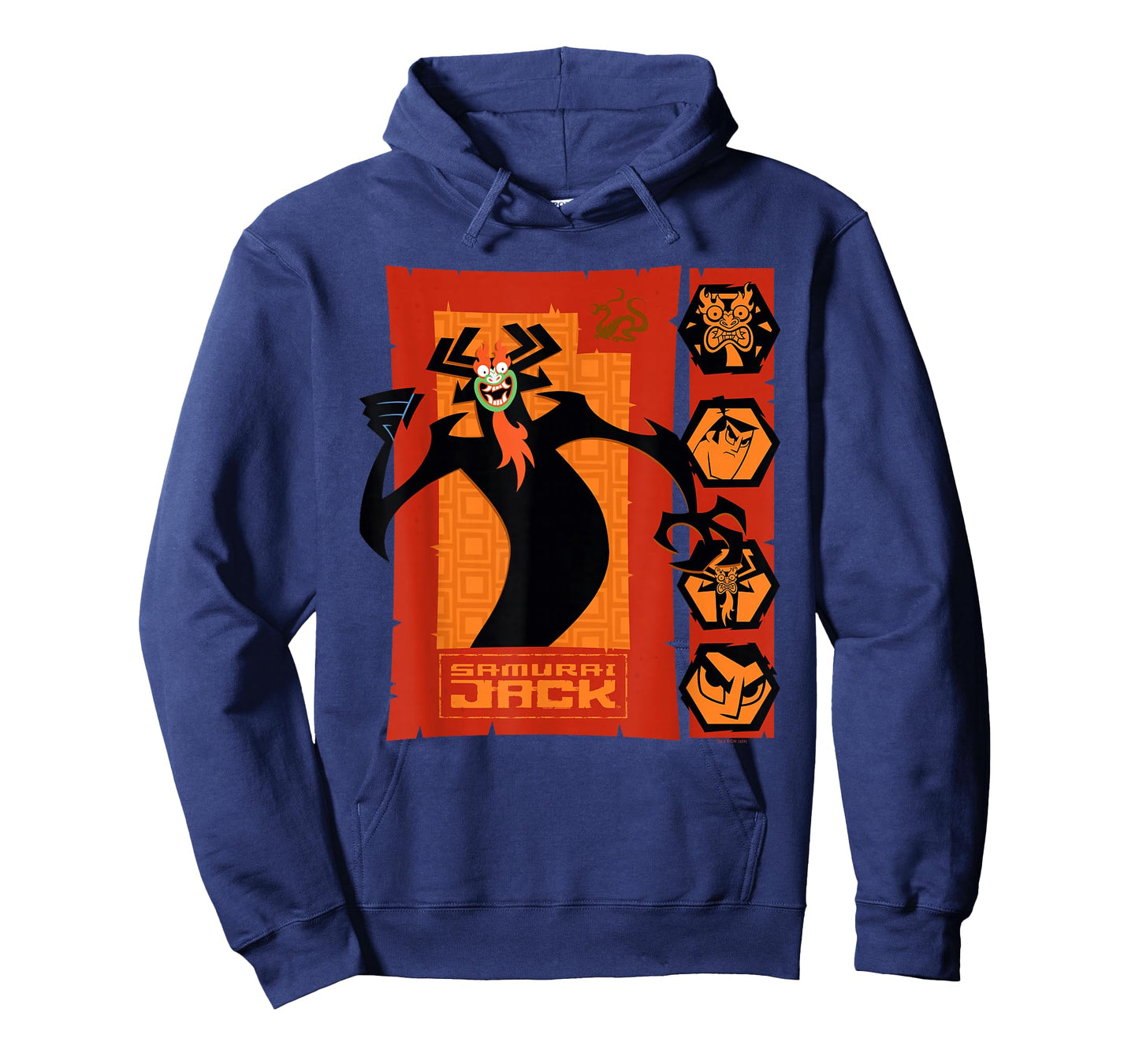 Samurai Jack Aku Close-Up Moods Cartoon T-Shirt