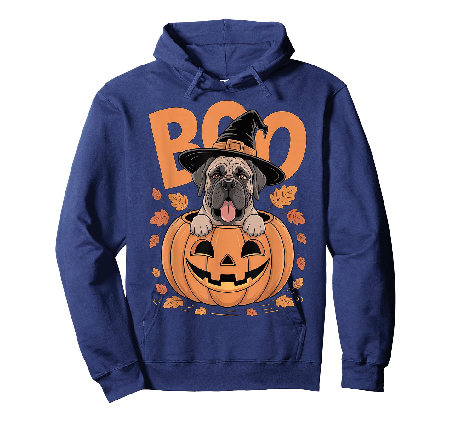 Mastiff Costume on Pumpkin Halloween Mastiff T-Shirt