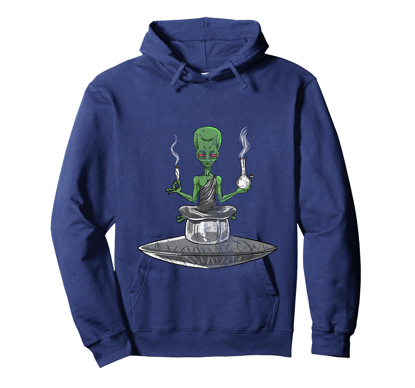 Alien Bong Smoking Weed Funny Stoner ET Cannabis 420 Gift T-Shirt