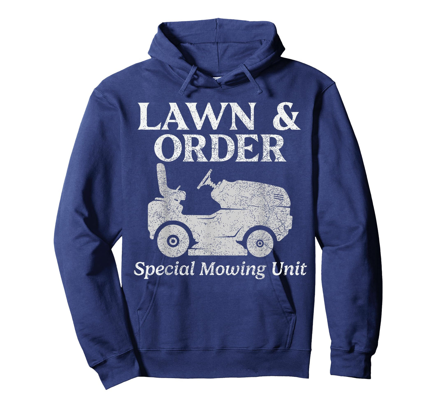 Funny Lawn Mower Lawn & Order Special Mowing Unit Humor T-Shirt
