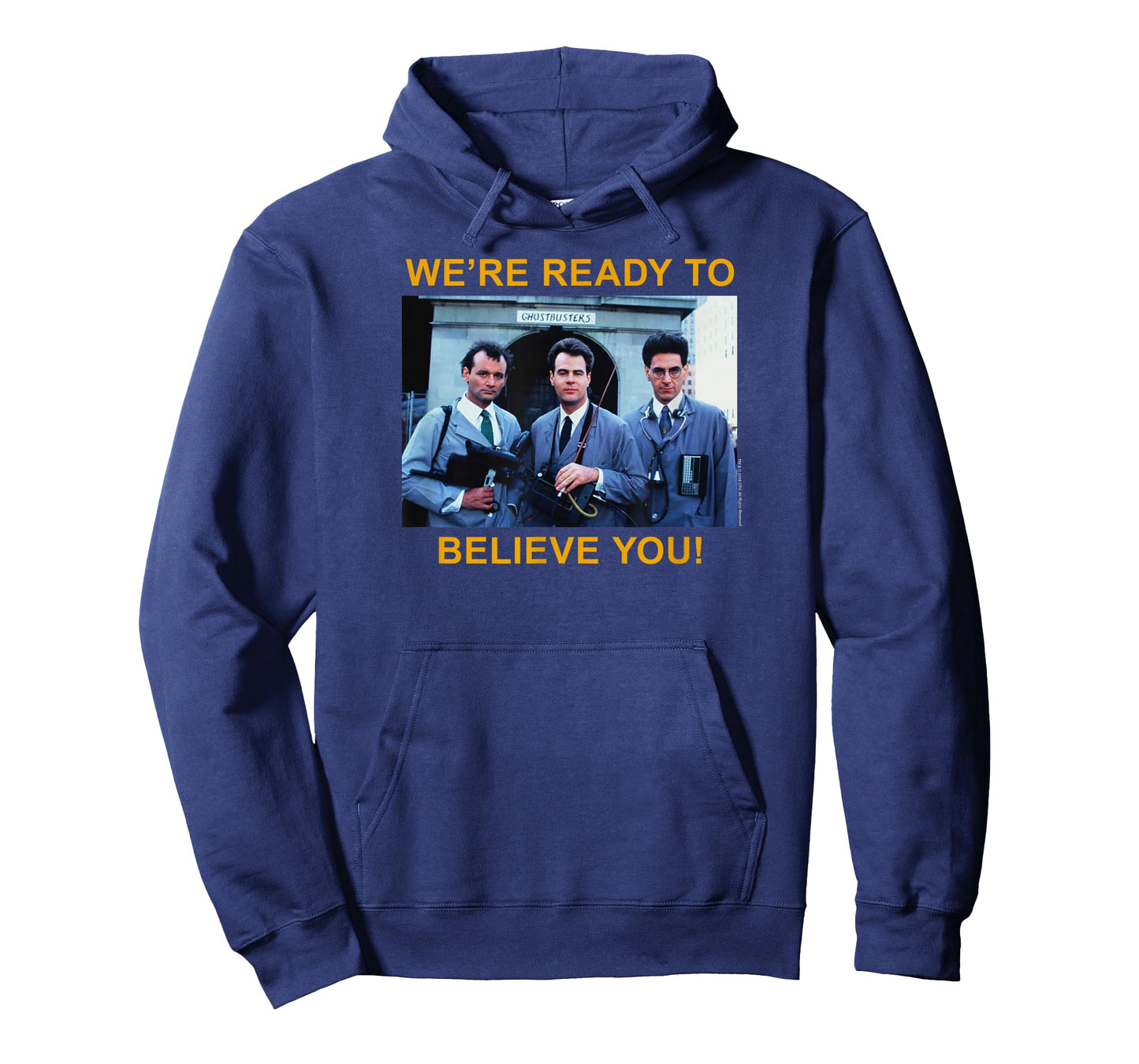 Ghostbusters Ready to Believe You Ad Retro Movie T-Shirt