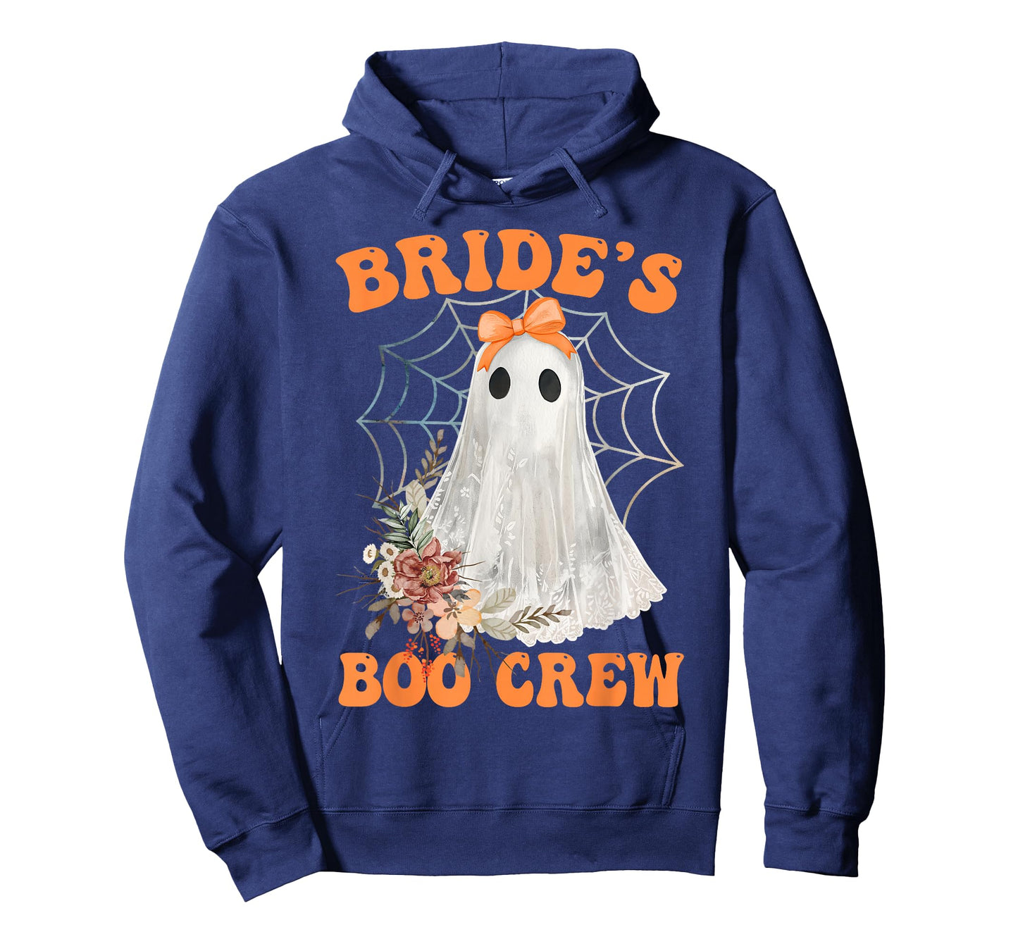 Bride's Boo Crew Bow Lace Ghost Halloween Bachelorette T-Shirt