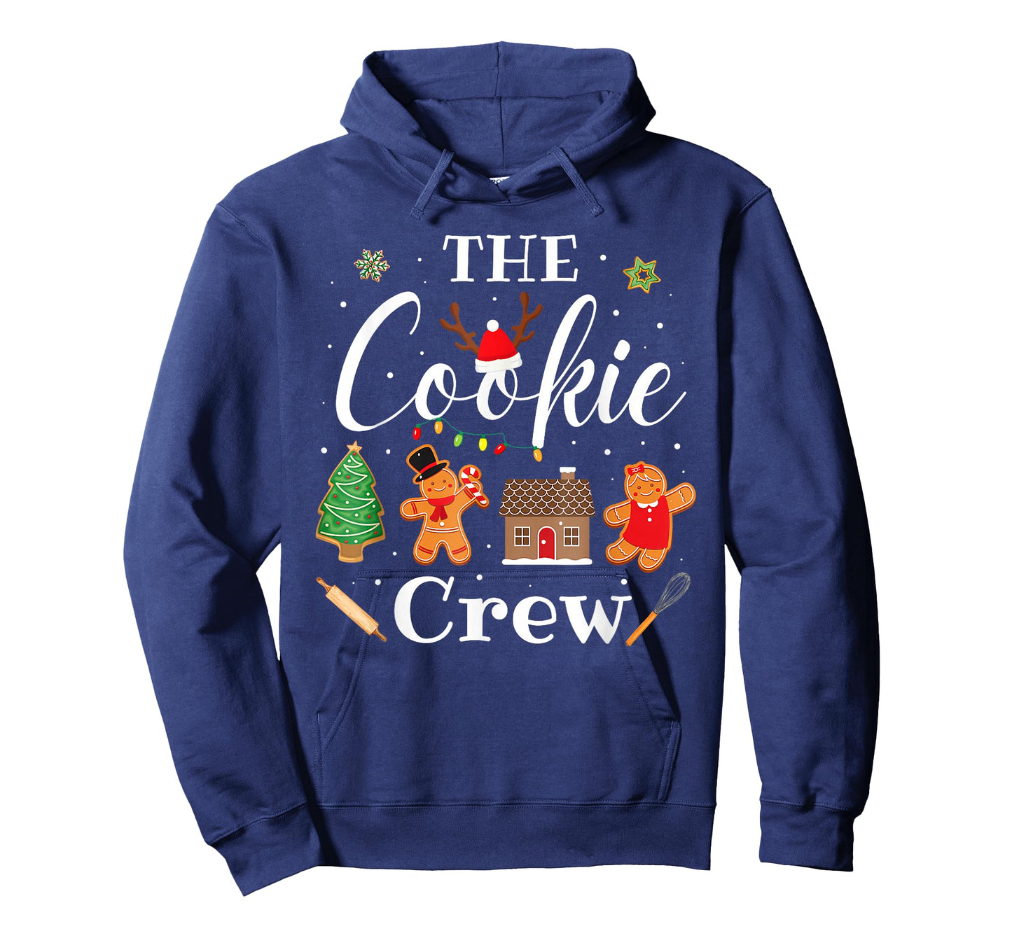The Cookie Crew Christmas Baking Cookie Lover Kids Women T-Shirt