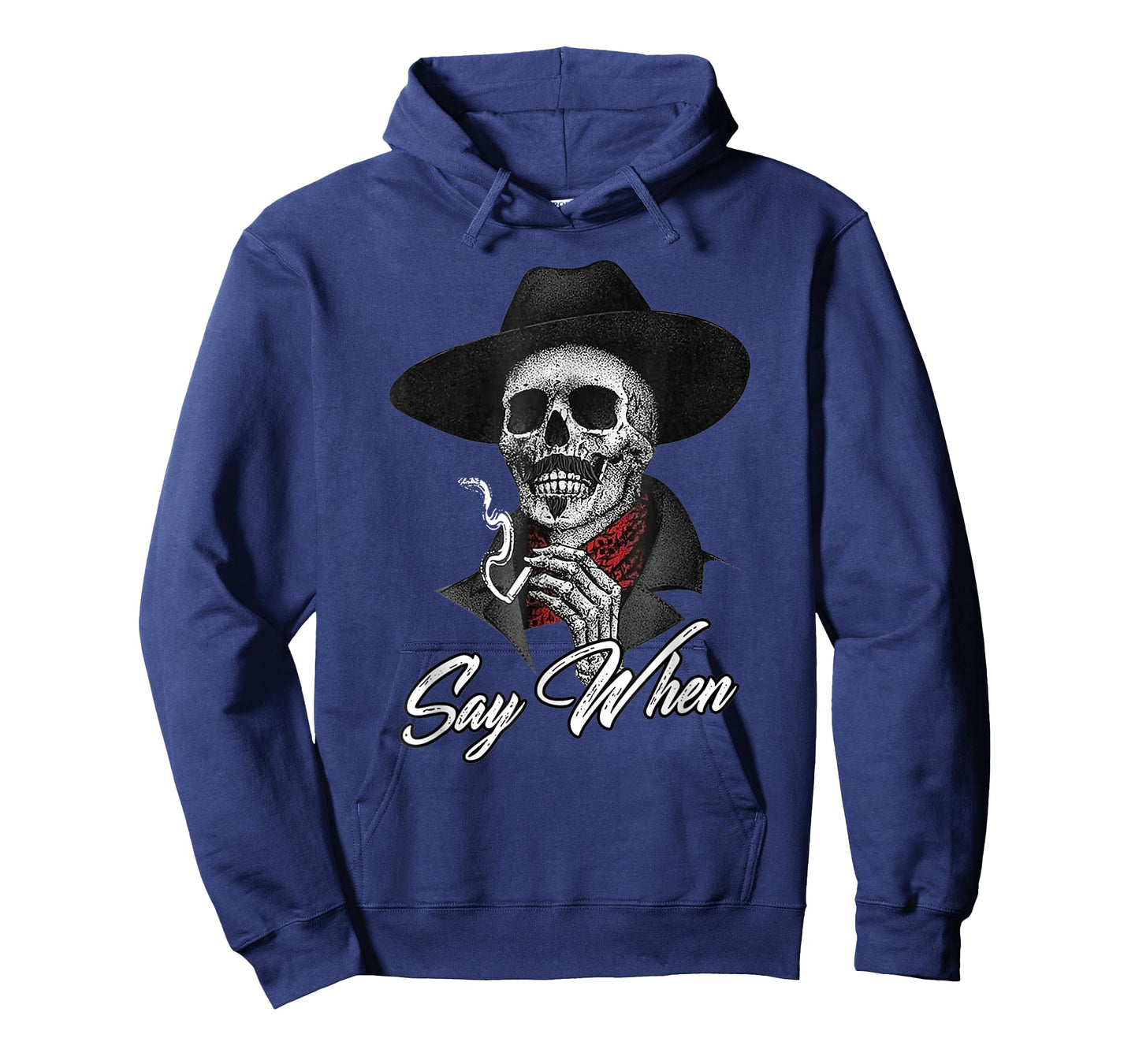 Skull Say When Funny Skeleton T-Shirt