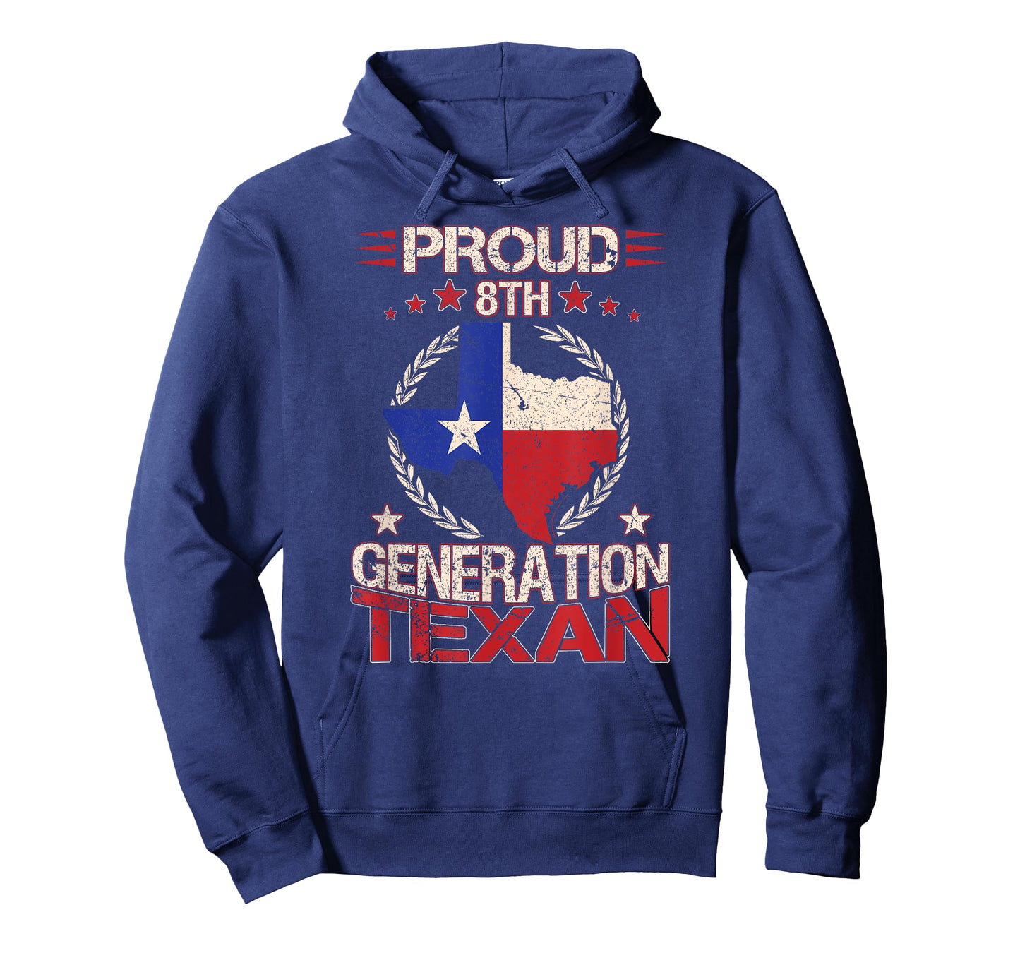 Texas Proud 8th Generation Texan Native Lone Star State T-Shirt