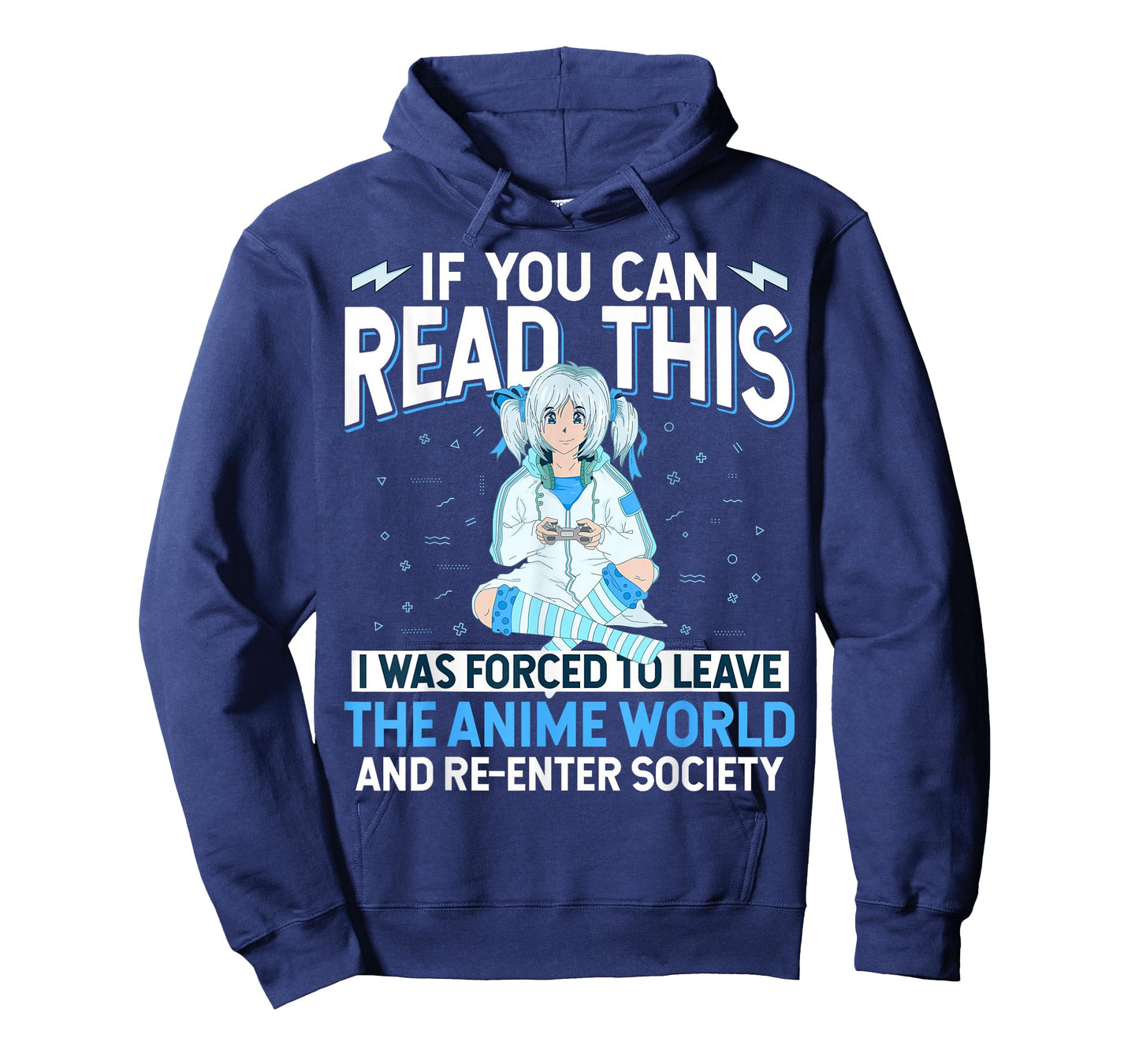 Leave Anime World & Re-Enter Society Funny Anime Lover Gift T-Shirt