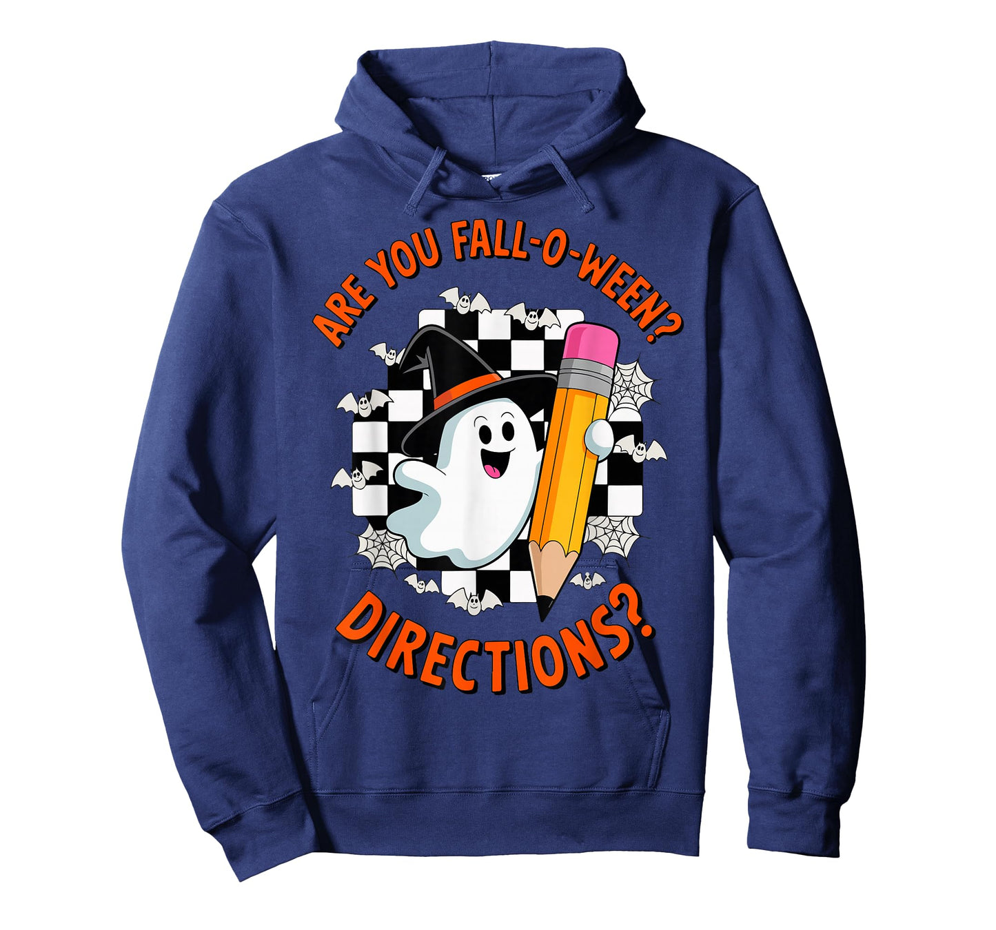 are You Fall O Ween Directions Teacher Halloween Boo Ghost T-Shirt