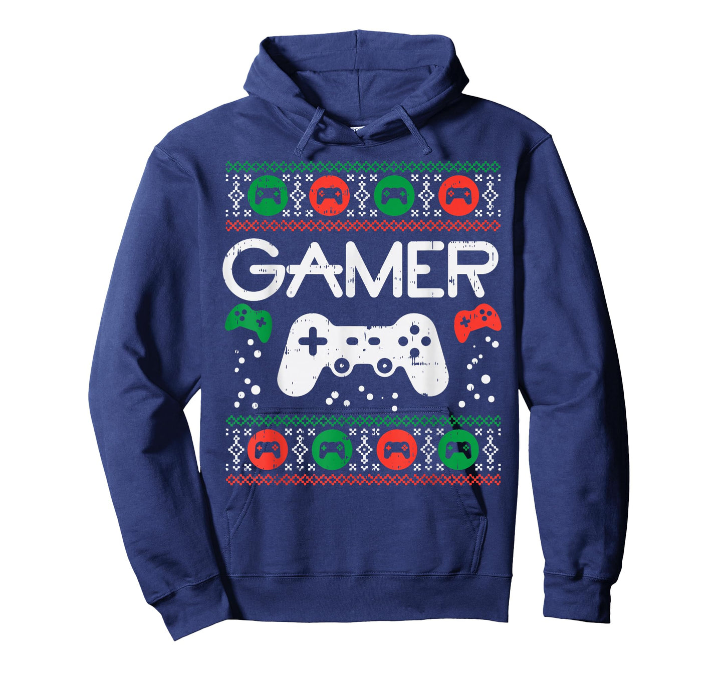 Gamer Ugly Christmas Sweater Retro Video Game Xmas Boys Gift T-Shirt