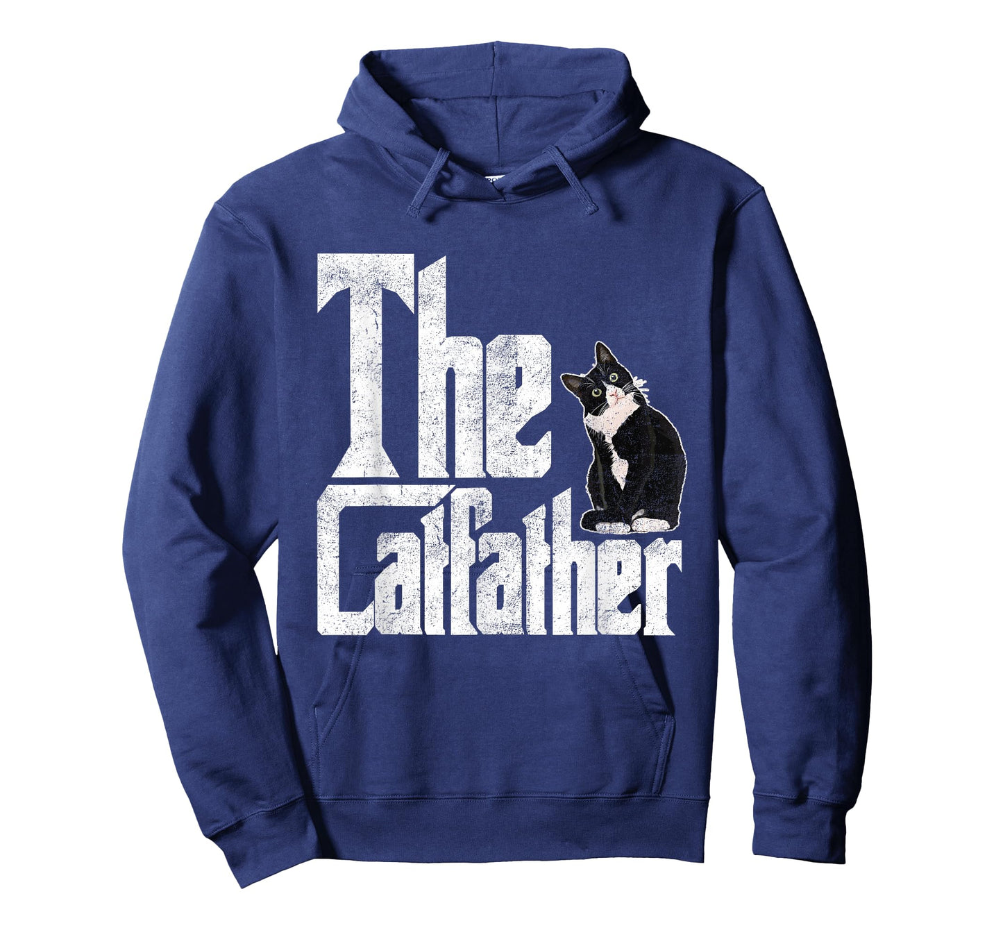 The Catfather Cat Father Mafia Whiskers Male Daddy T-Shirt Small
