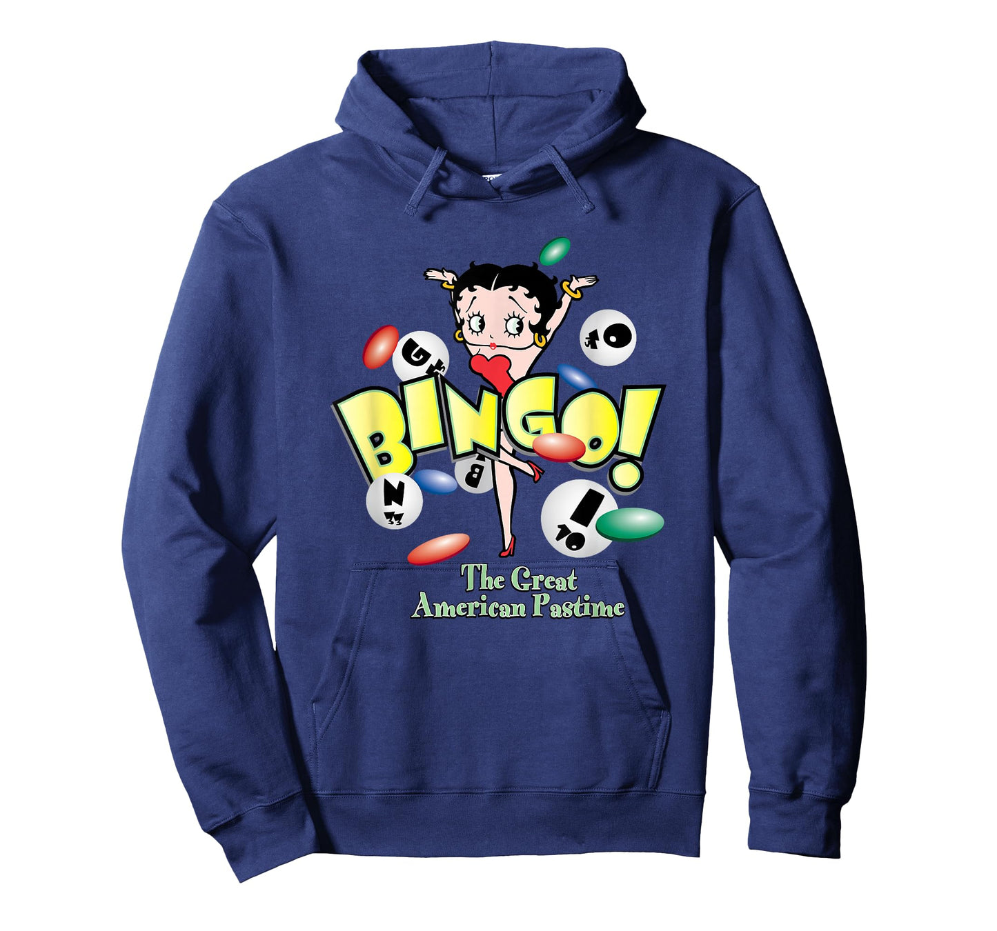 Betty Boop Bingo The Great American Pastime T-Shirt
